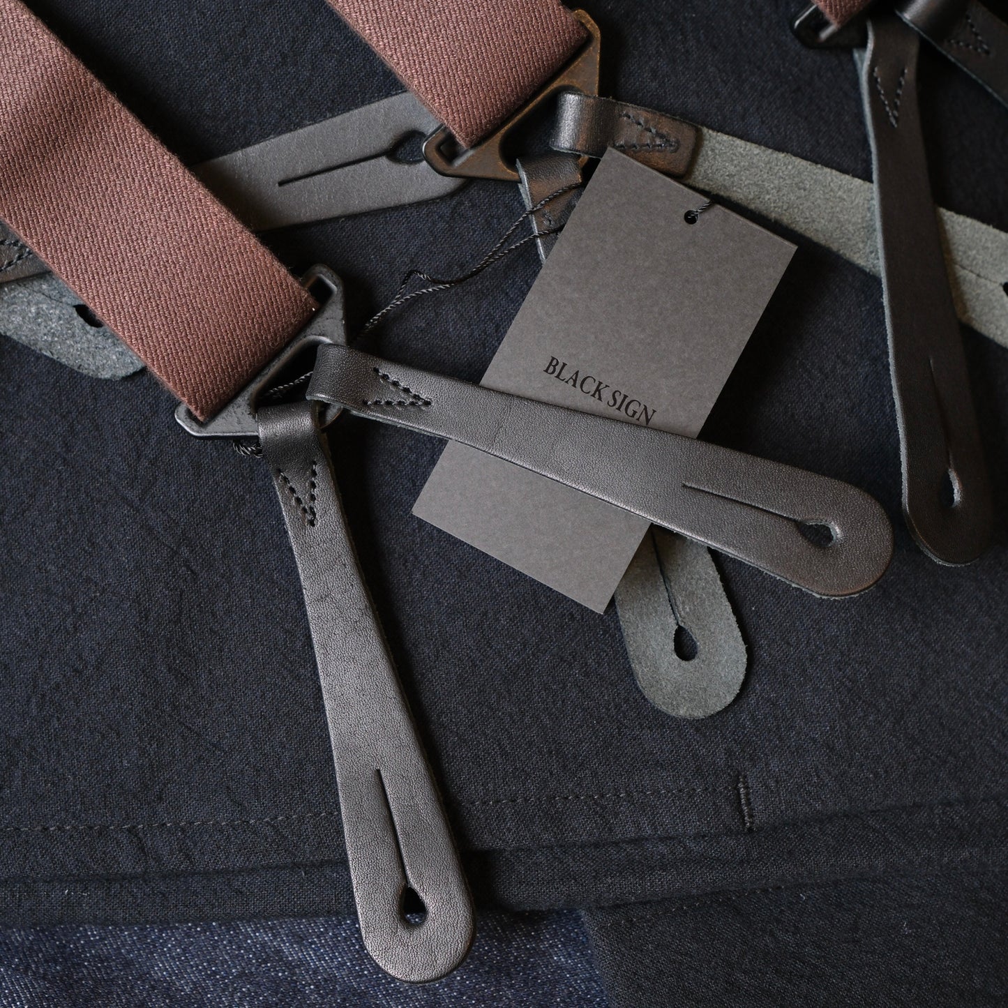 BLACK SIGN Military Suspender