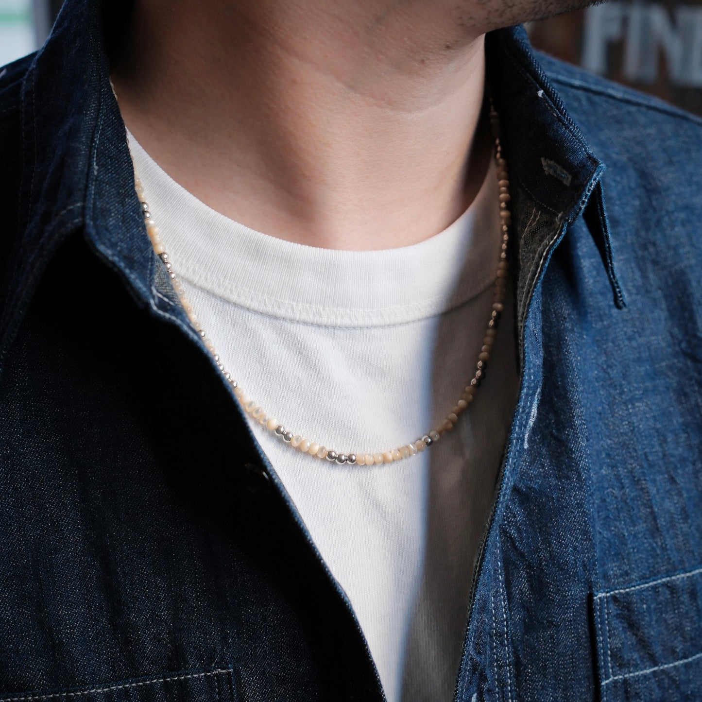 MAUA JELWERY Mother of Pearl Necklace