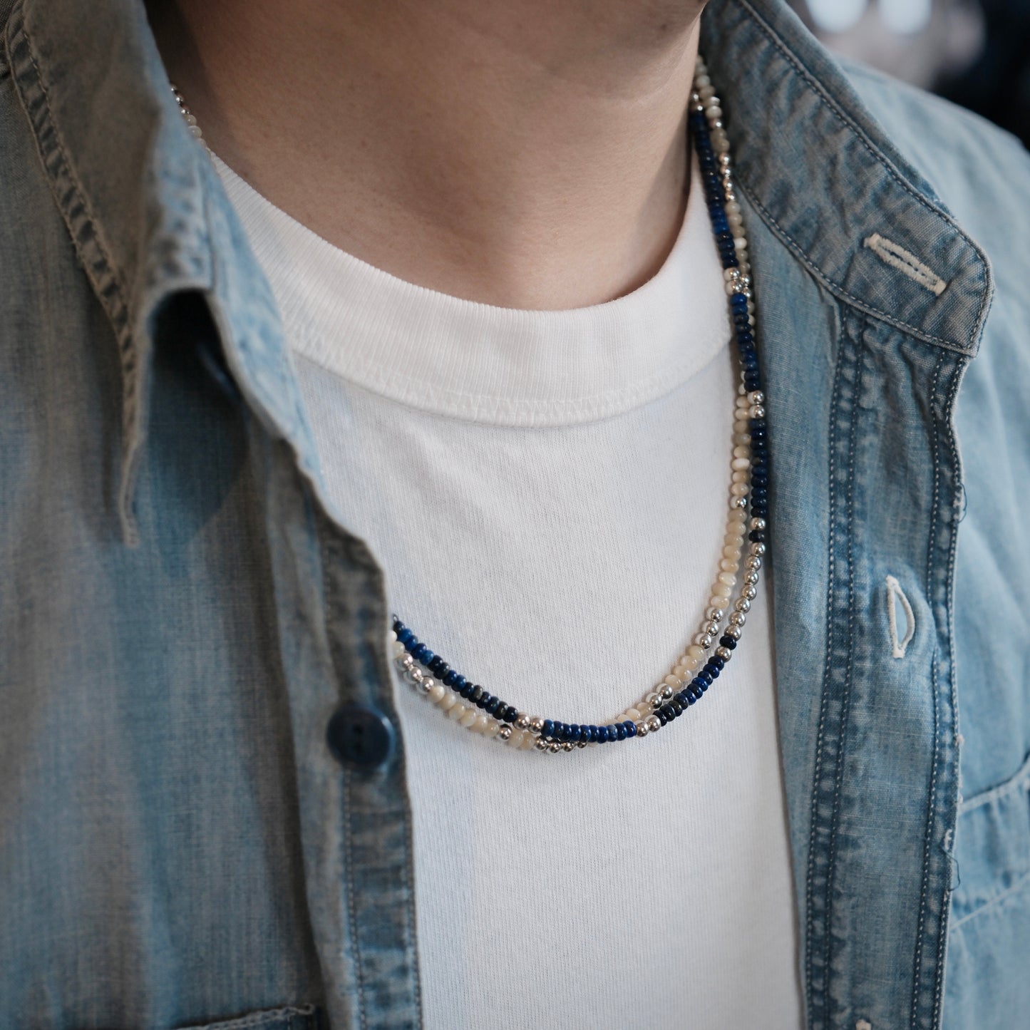 MAUA JEWELRY Lapis Lazuli Necklace