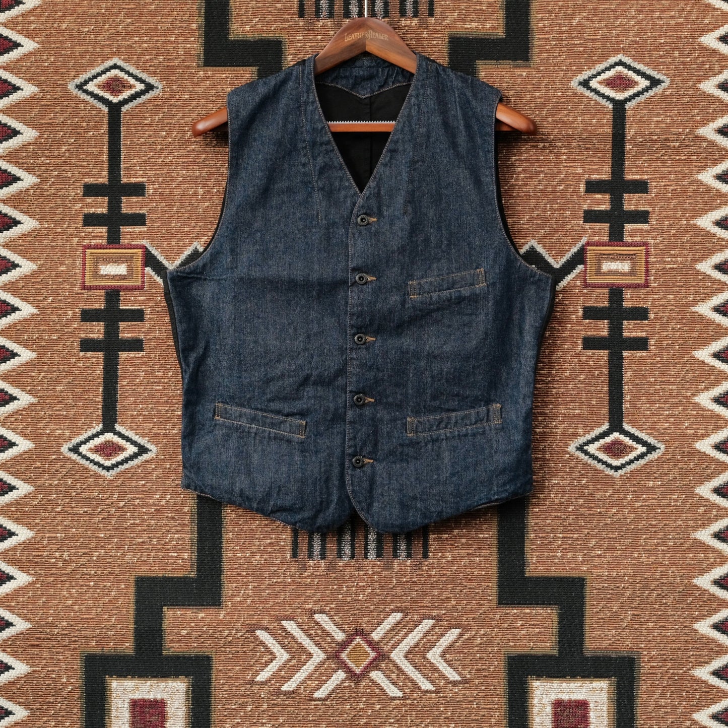 BLACK SIGN 1920s 10.5oz Dockery Vest