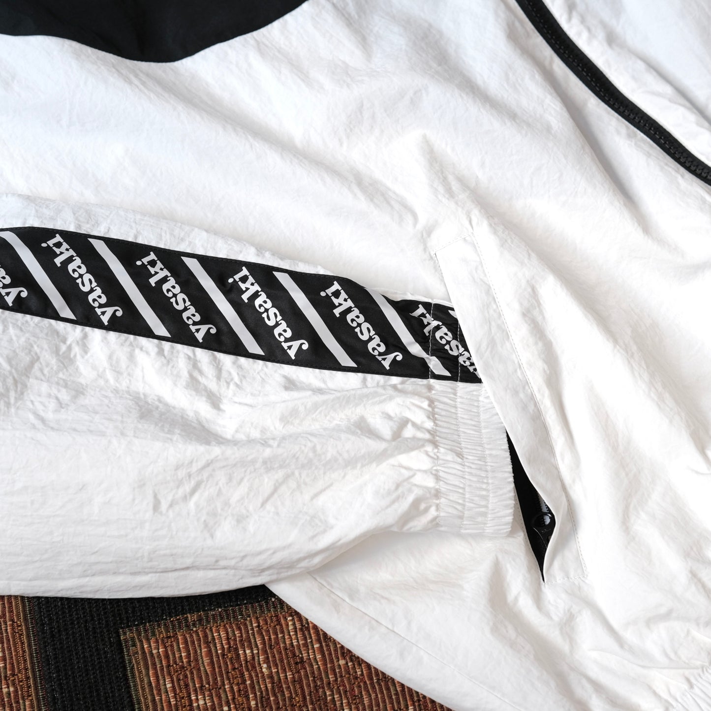 Yasaki Movement Retro Stripe Track Jacket