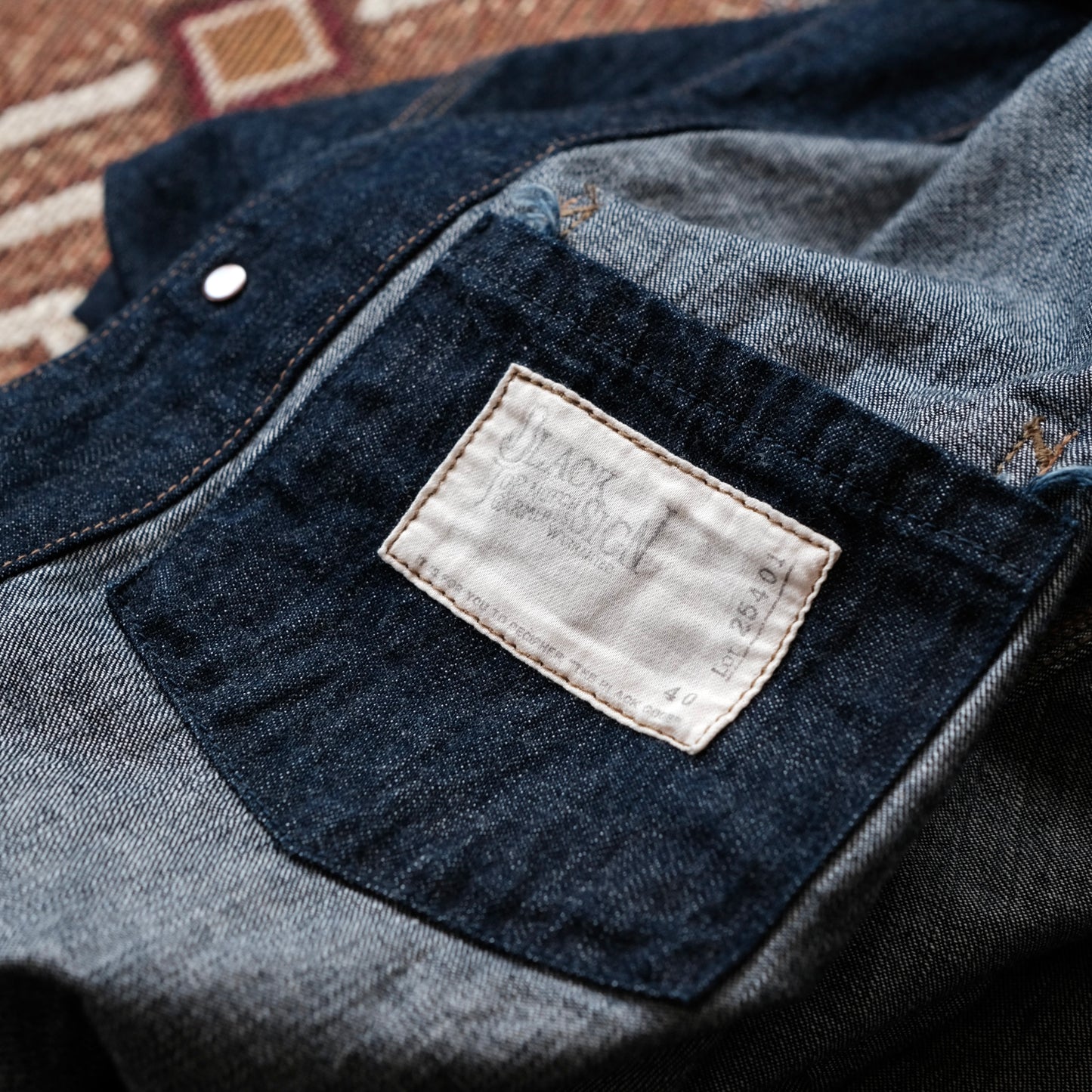 BLACK SIGN 1920s 10.5oz Dockery Jacket
