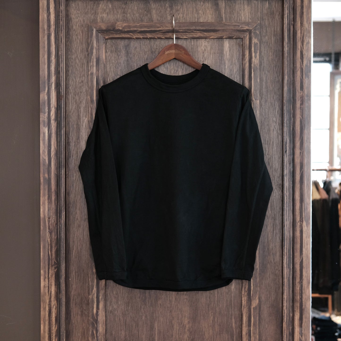 FULL COUNT Flat Seam Heavyweight Long Sleeve T-Shirt (LH Exclusive)