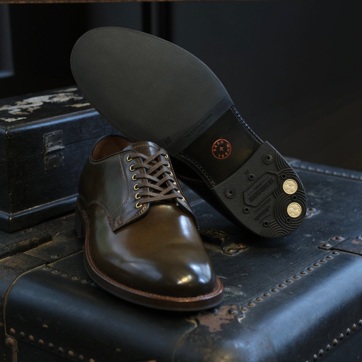 WHEEL ROBE Shell Cordovan Service Shoe