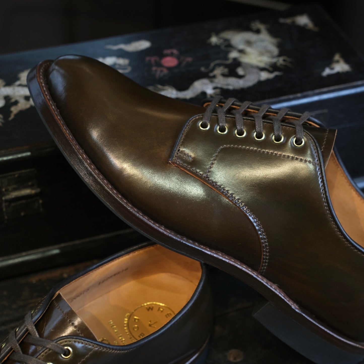 WHEEL ROBE Shell Cordovan Service Shoe