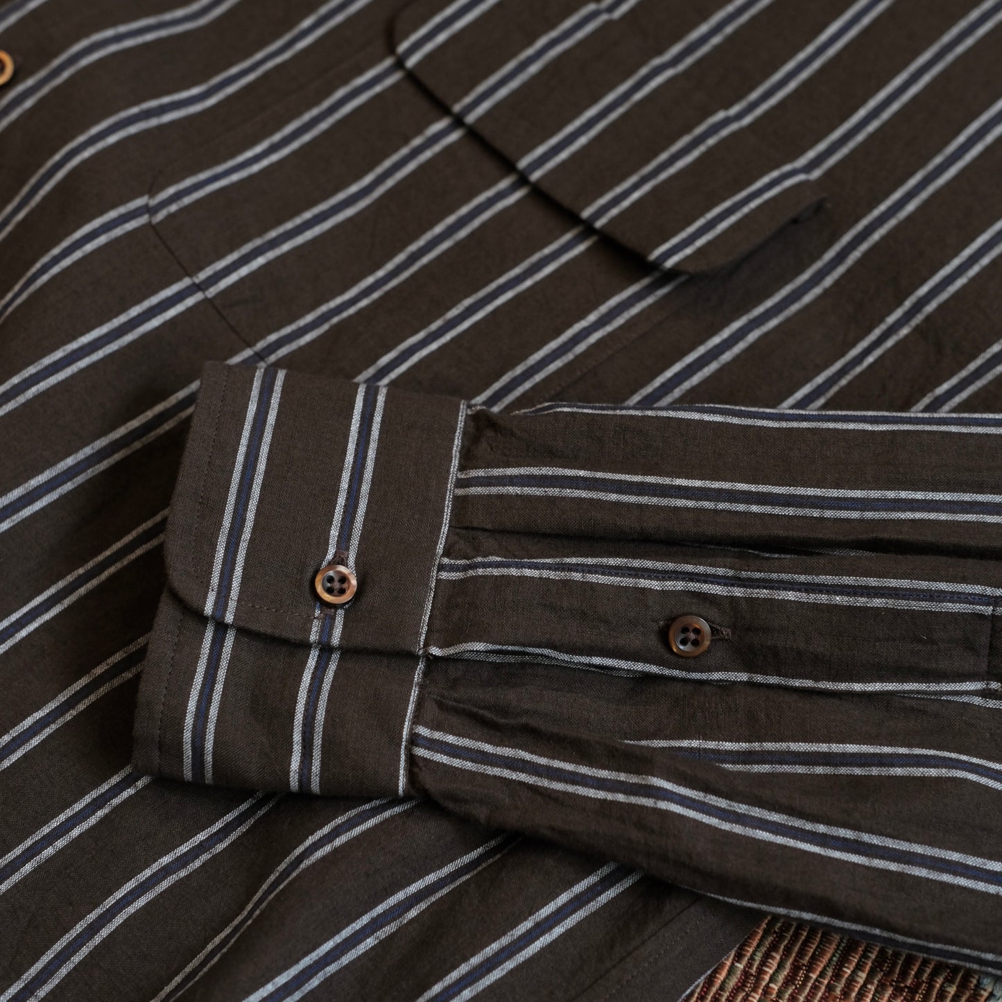 HAND ROOM Khadi Double Patched Shirt