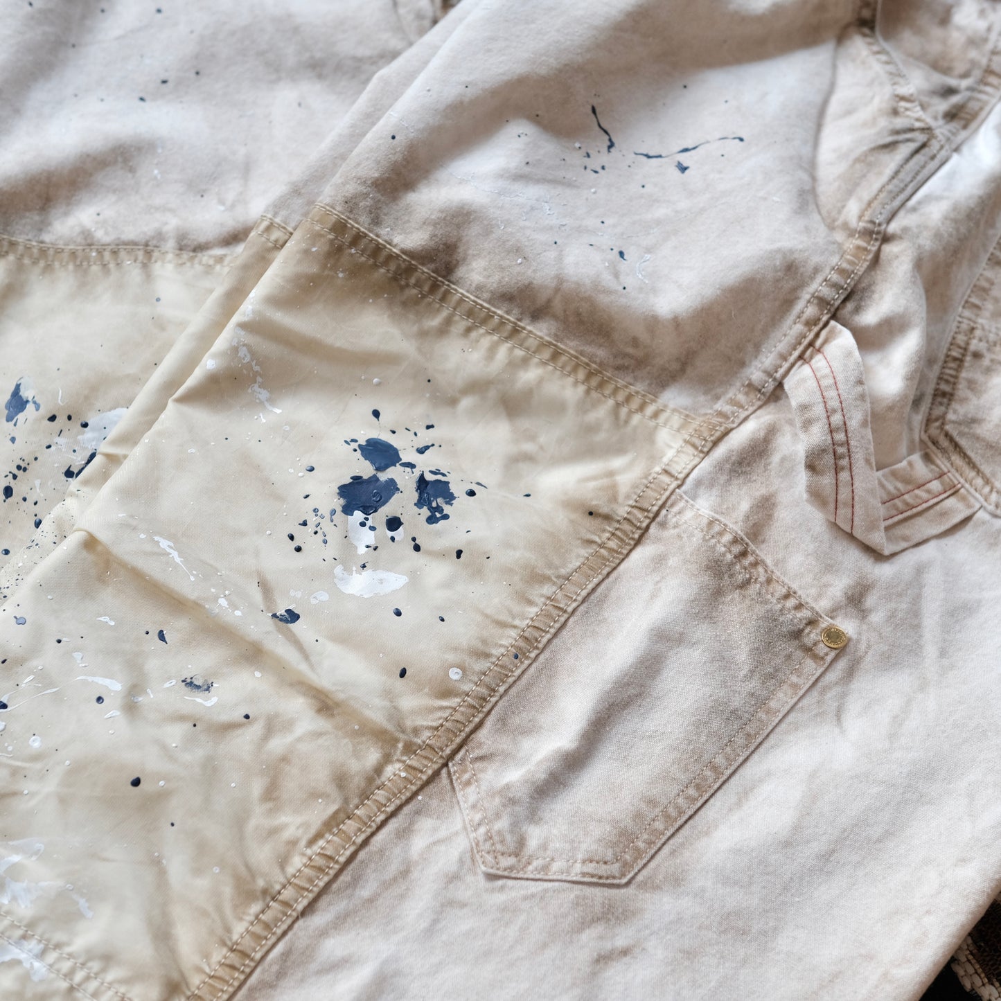 ANACHRONORM Nylon Patch Kinari Double Knee Painter Pants