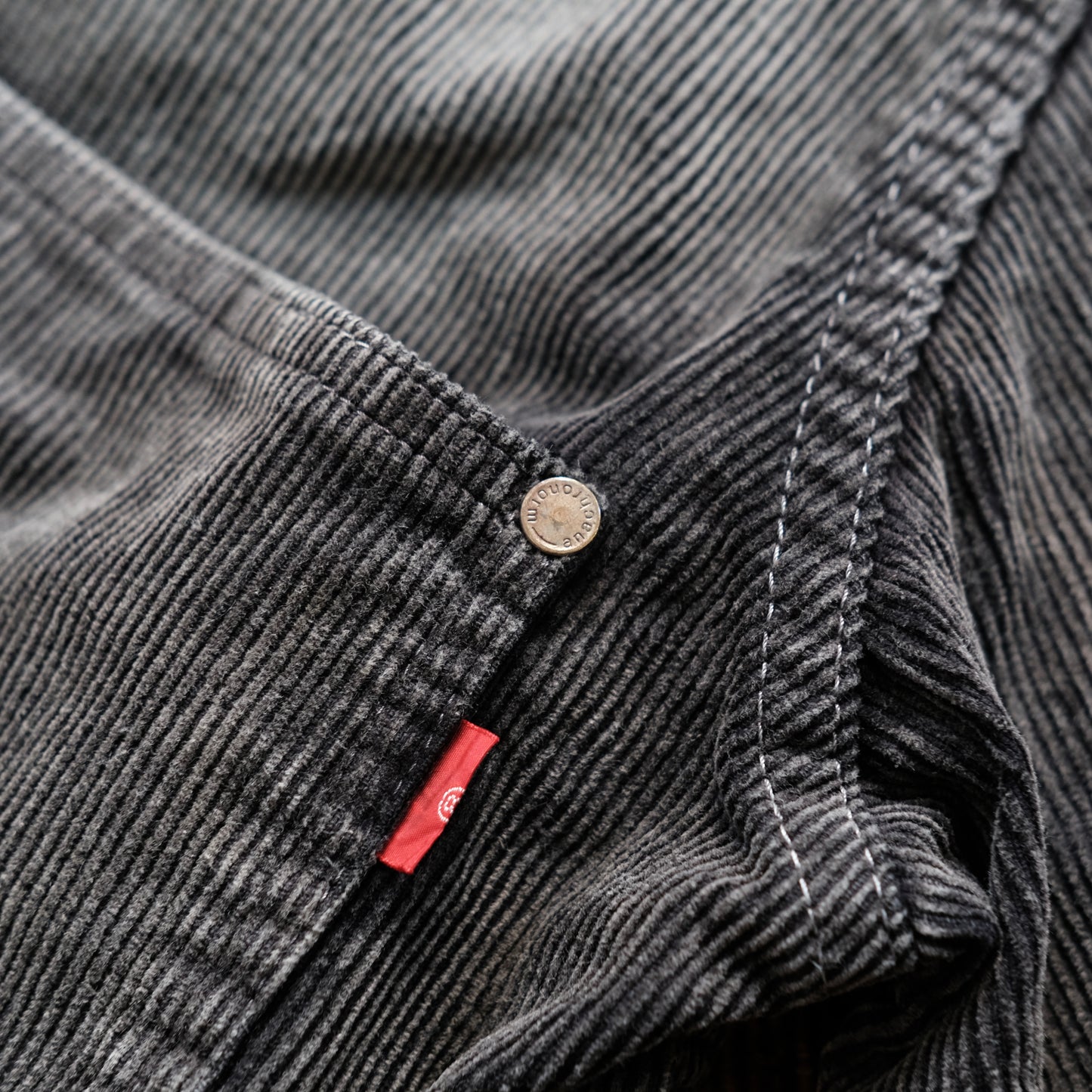 ANACHRONORM Sulfur Dyed Corduroy Front Tuck Jacket