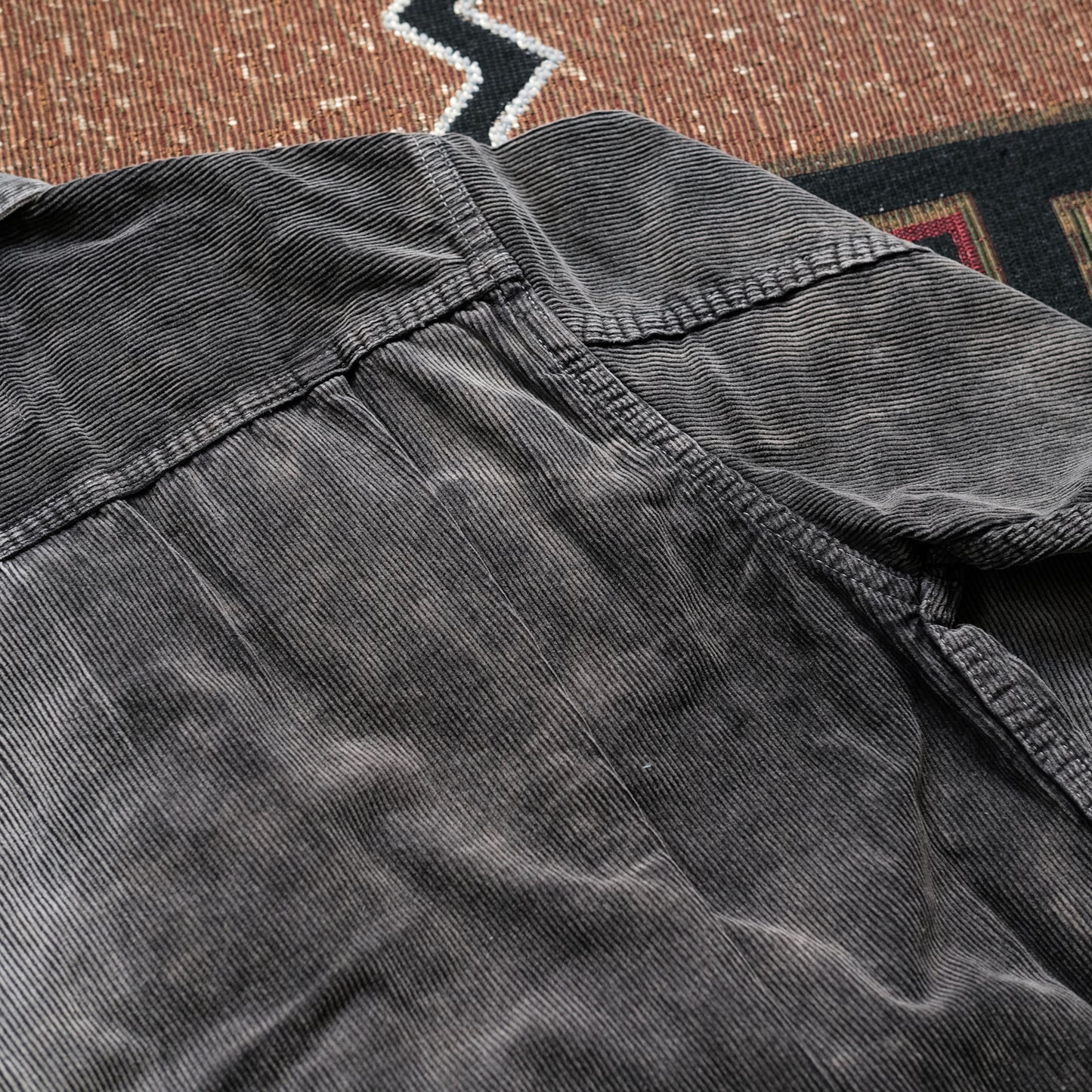 ANACHRONORM Sulfur Dyed Corduroy Front Tuck Jacket