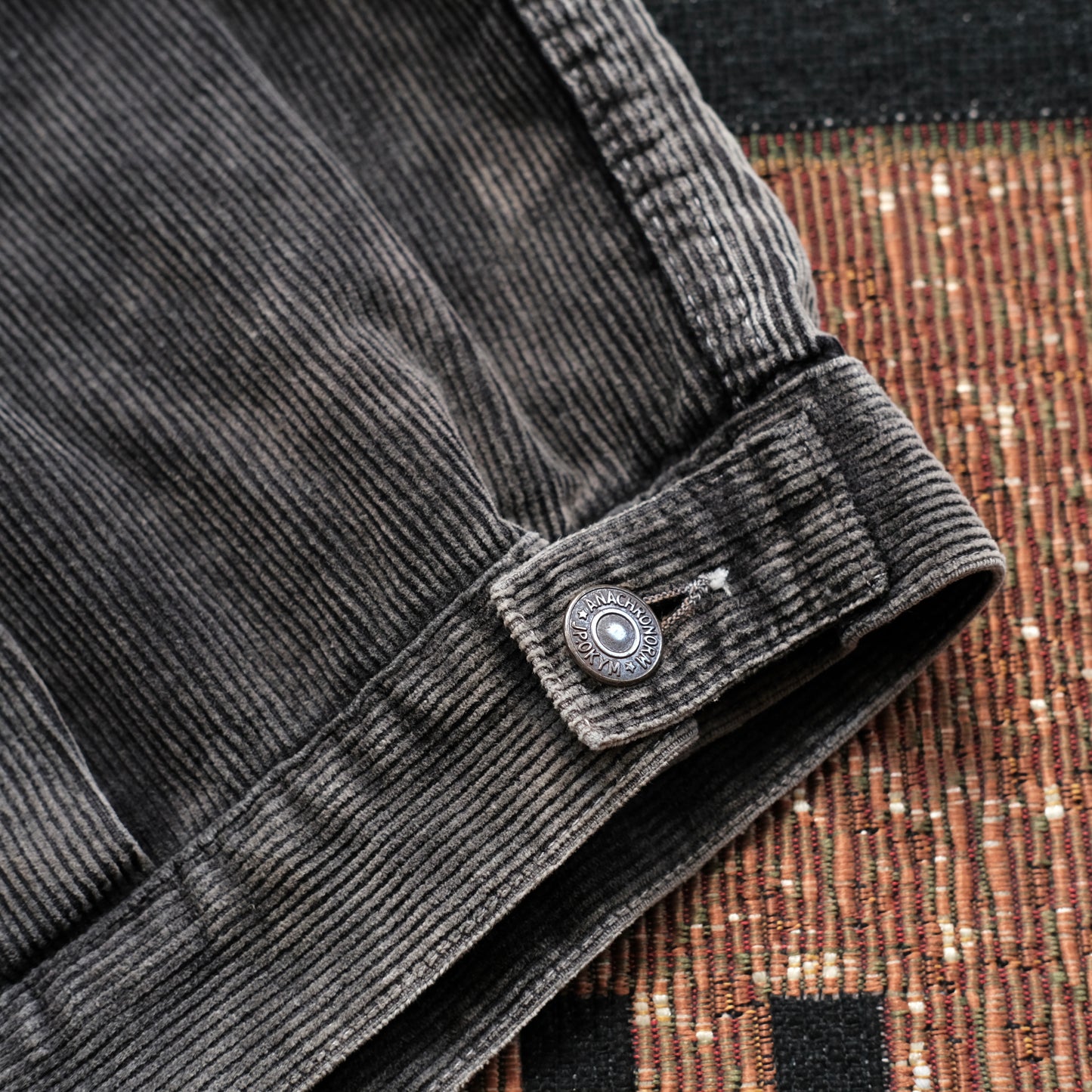 ANACHRONORM Sulfur Dyed Corduroy Front Tuck Jacket