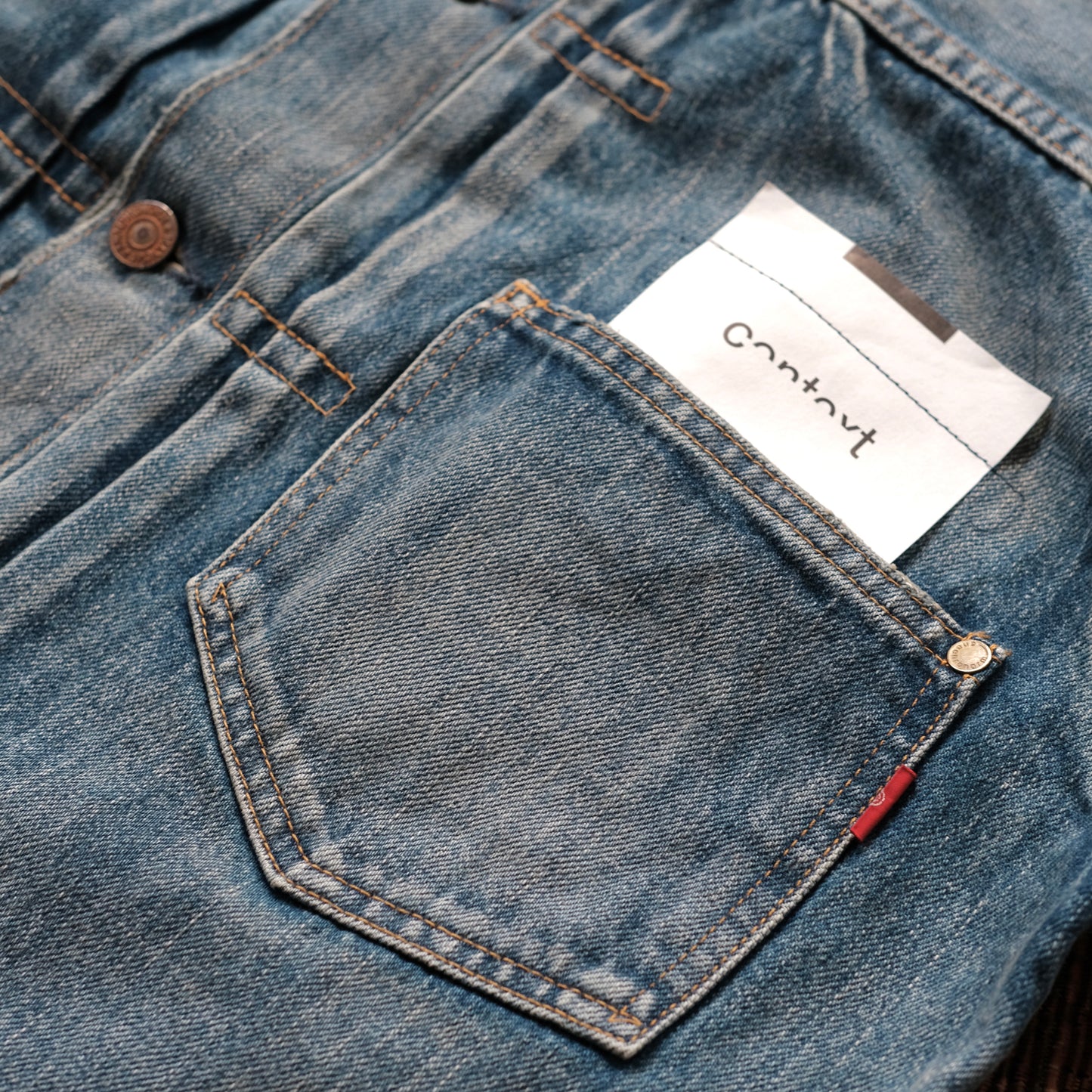 ANACHRONORM Front Tuck Denim Jacket (Remake)