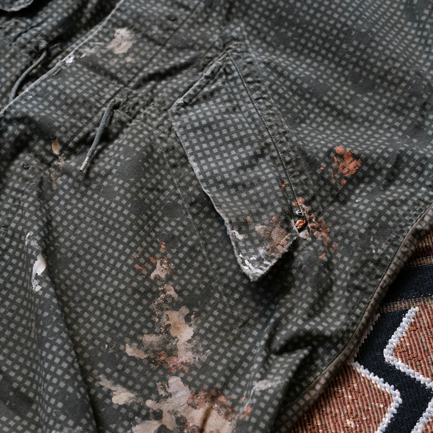 ANACHRONORM Remaked Desert Night Camouflage Coat