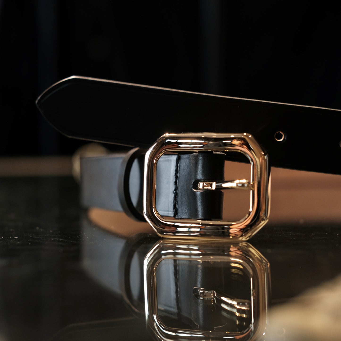 Adriano Meneghetti Gio Calf Leather Belt