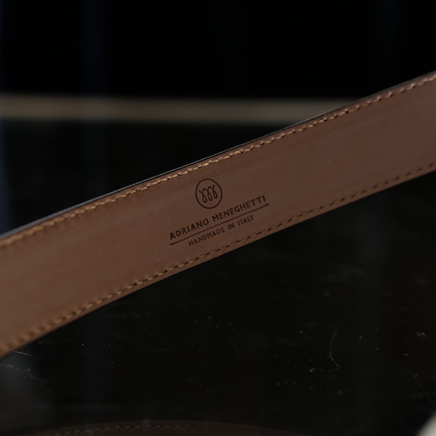 Adriano Meneghetti Cheyenne Calf Leather Belt