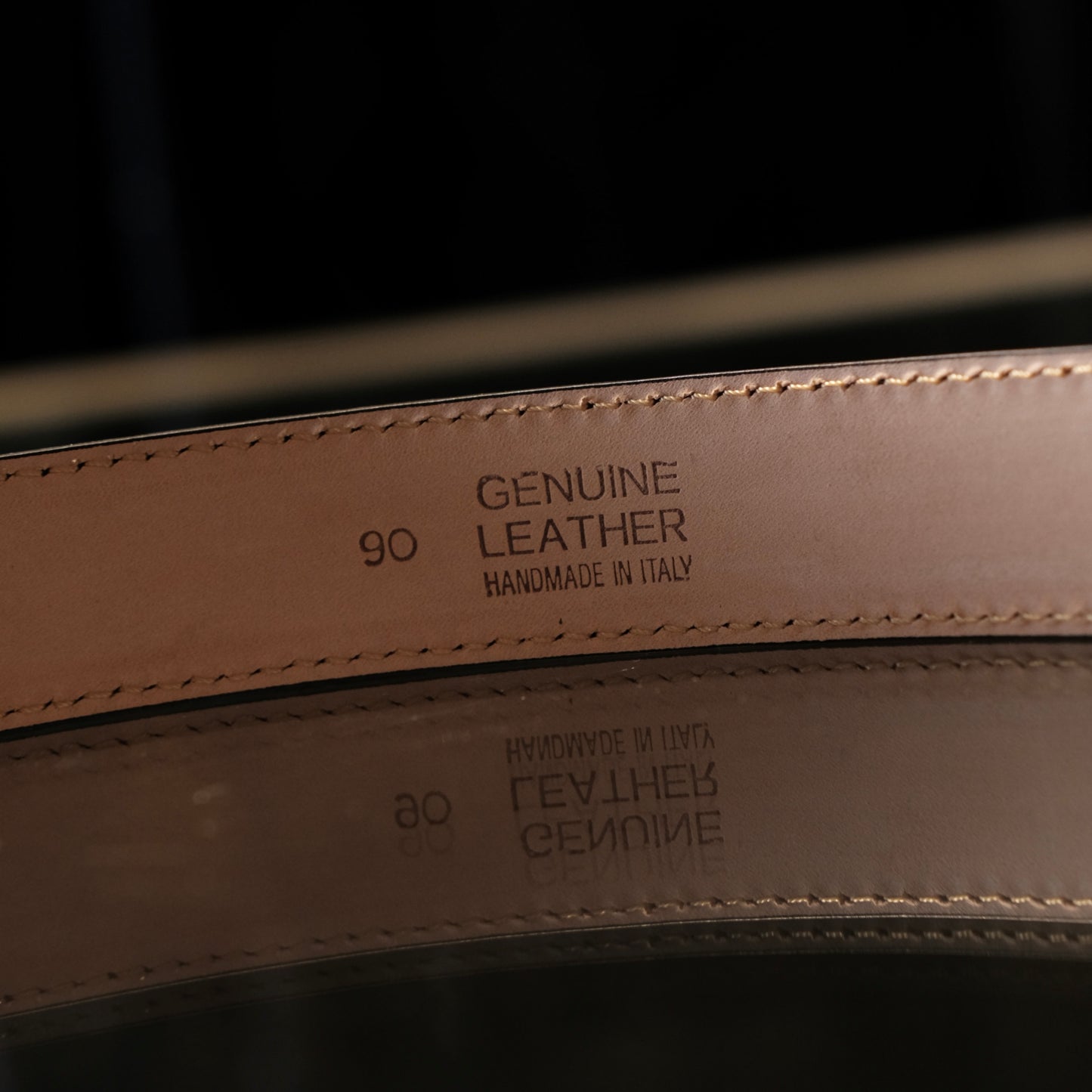 Adriano Meneghetti Gadir Calf Leather Belt