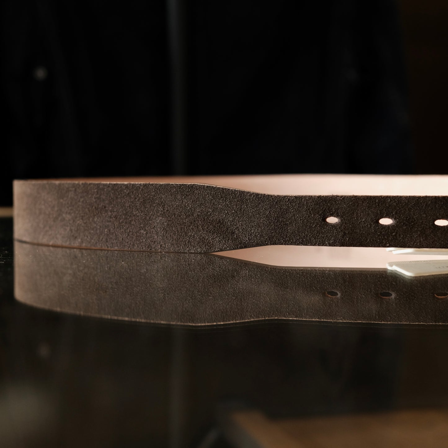 Adriano Meneghetti Josh Mid Suede Leather Belt