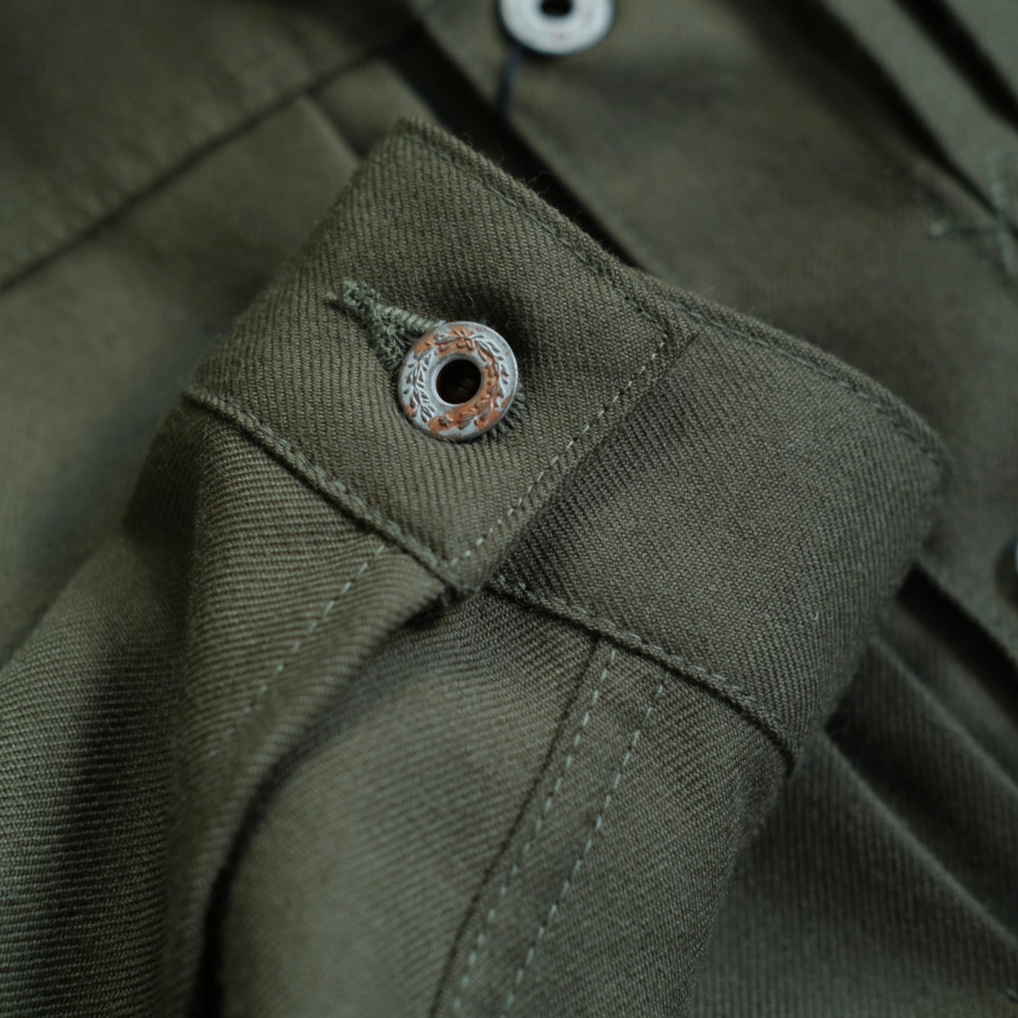 BLACK SIGN Miltary Twill Pleats Jacket