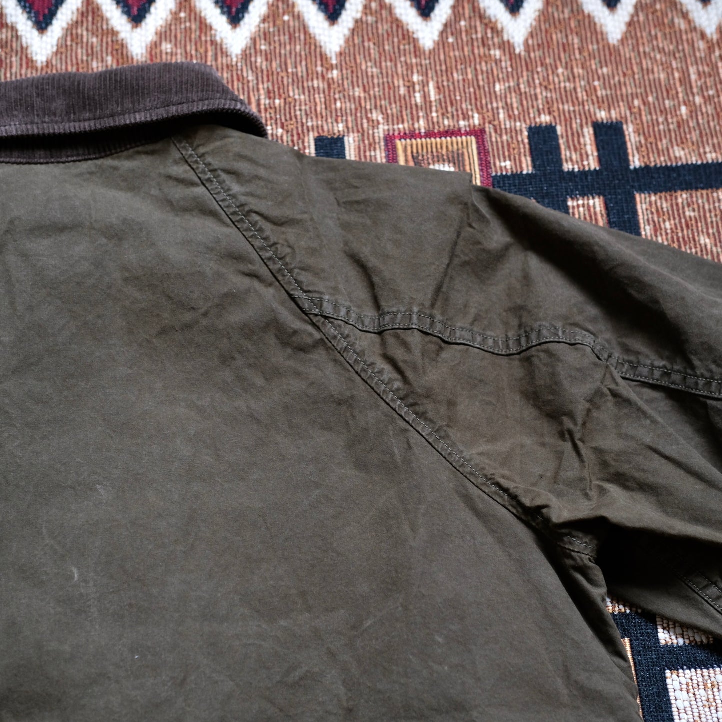 REMI RELIEF Canvas Field Jacket with Soft Oil Coating