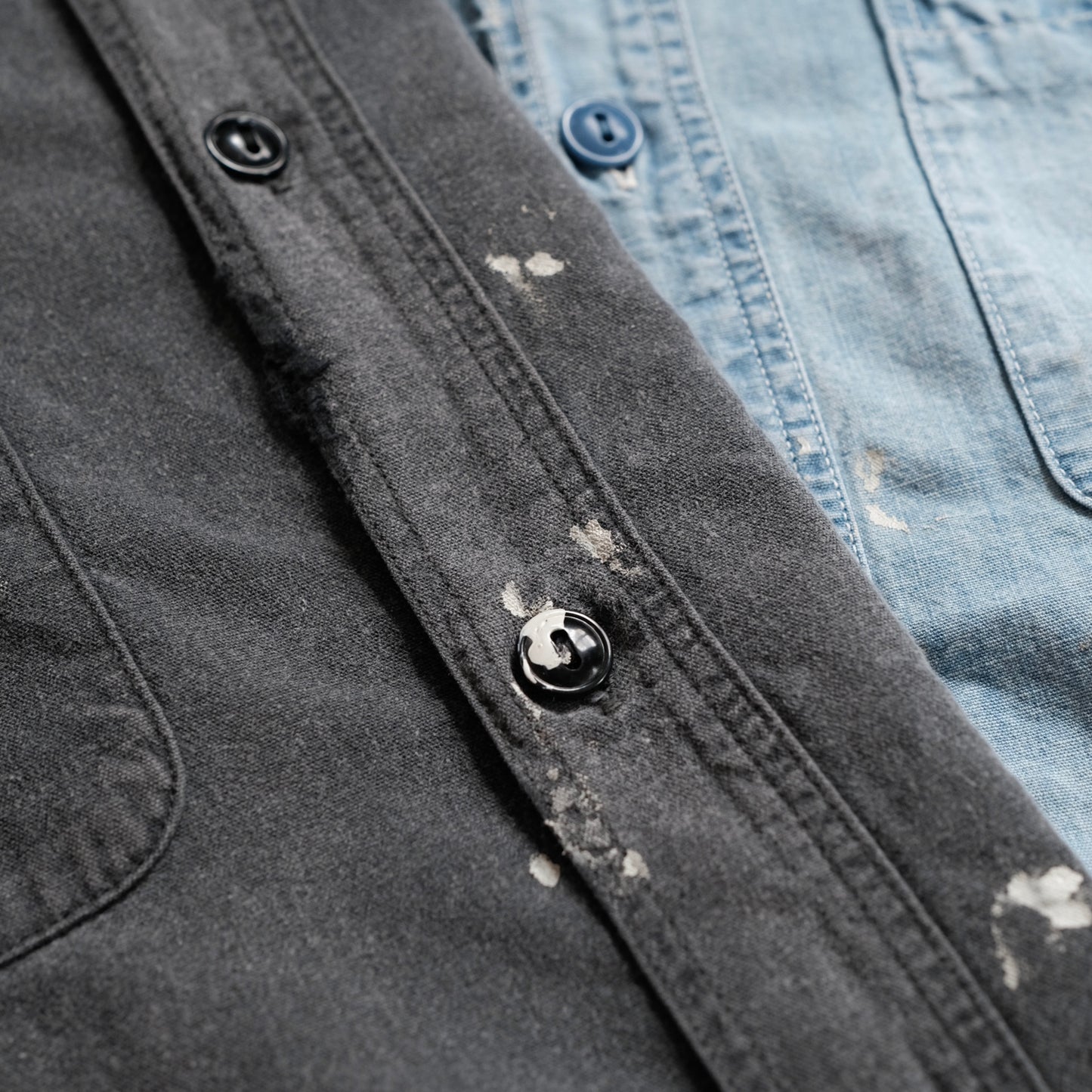 FULL COUNT Chambray Work Shirt (Aging)