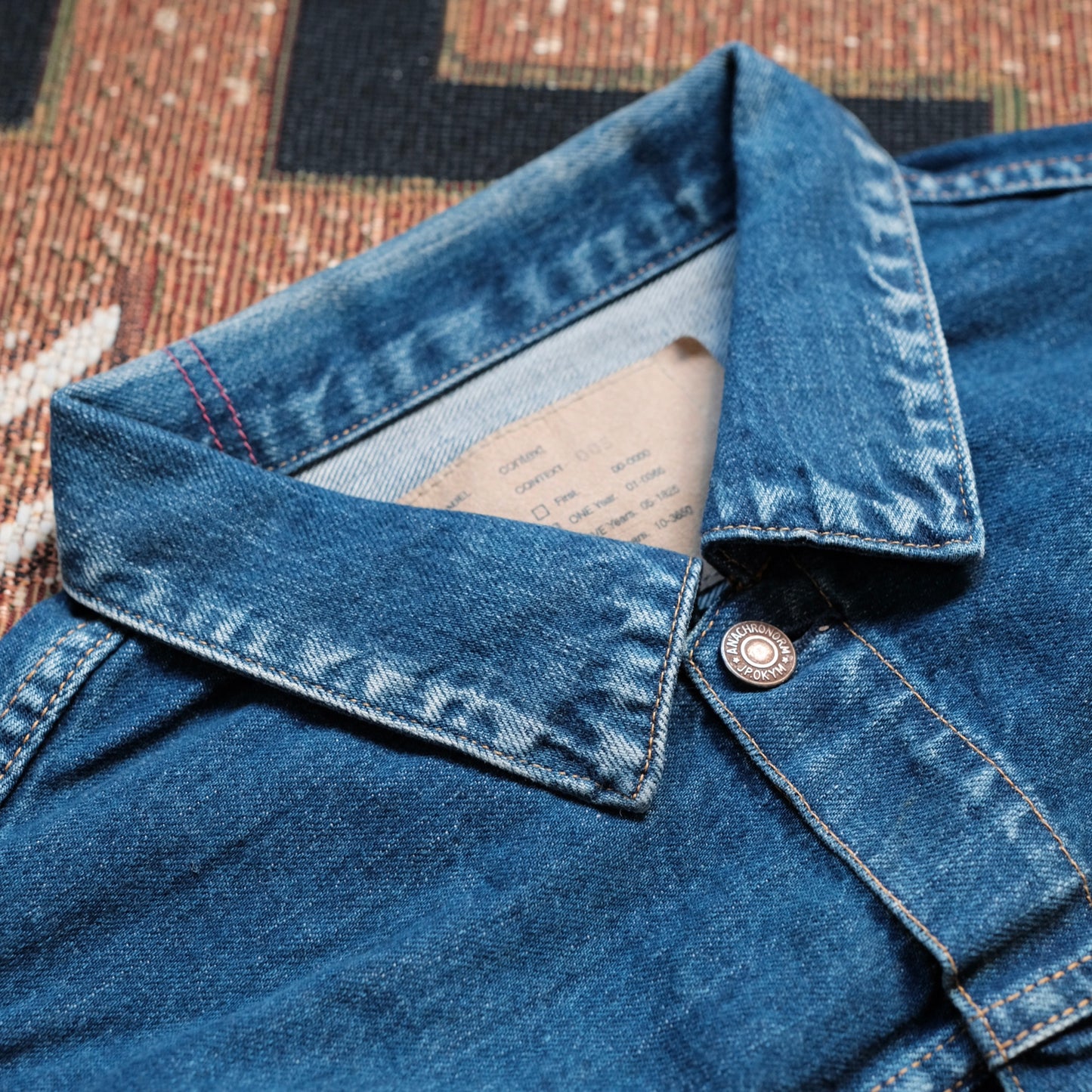 ANACHRONORM Front Tuck Denim Jacket (One Year Wash)