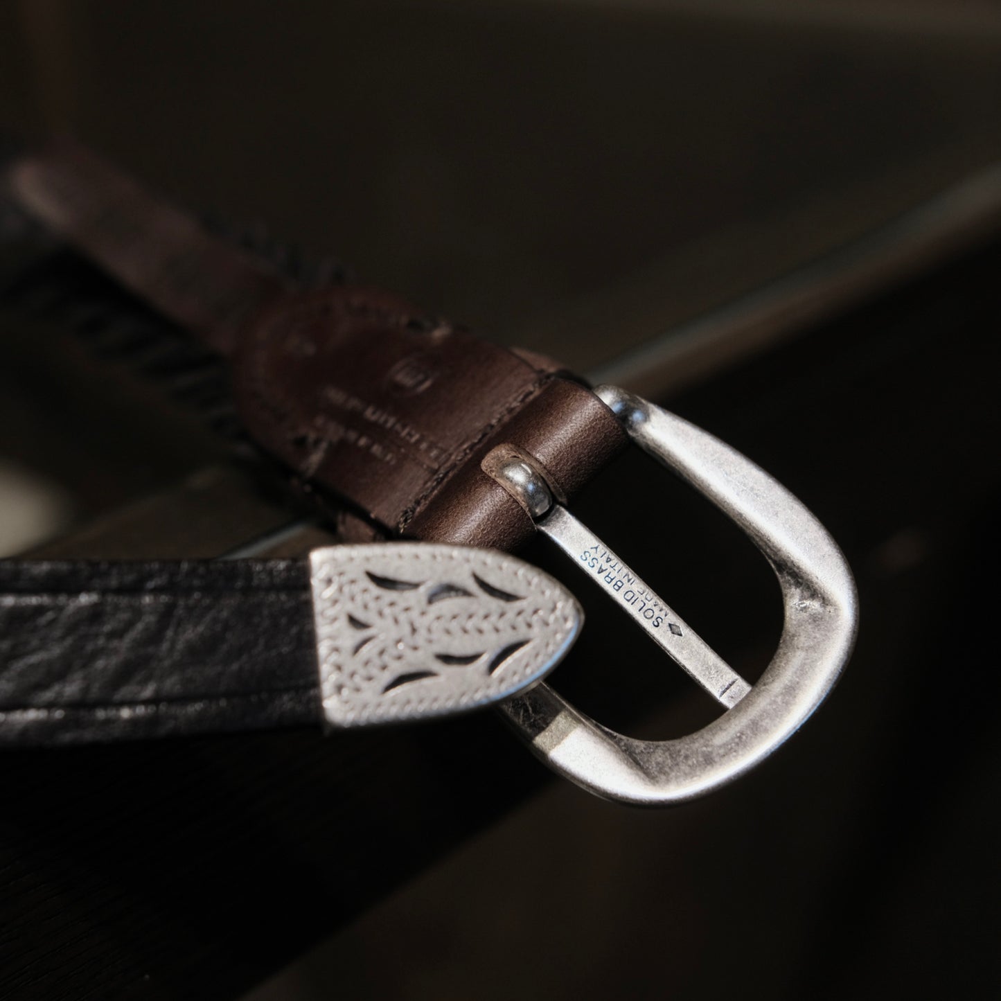 Adriano Meneghetti Ethan Hand-braided Leather Belt
