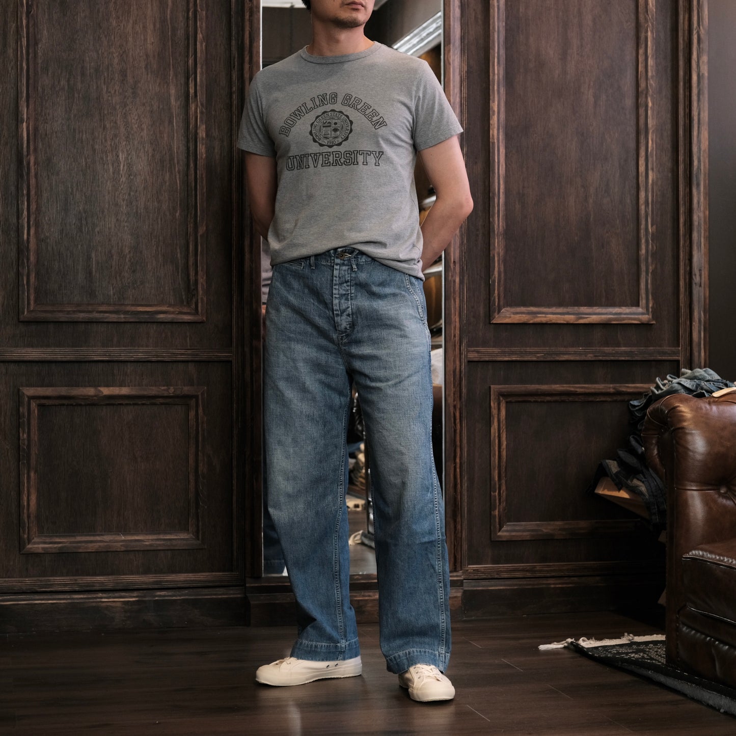 FULL COUNT U.S. Army Chino M-41 Denim HW