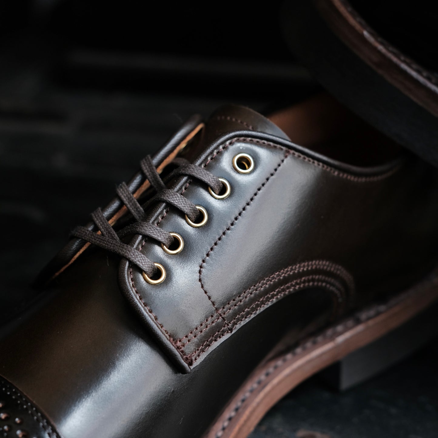 WHEEL ROBE Shell Cordovan Military Shoe