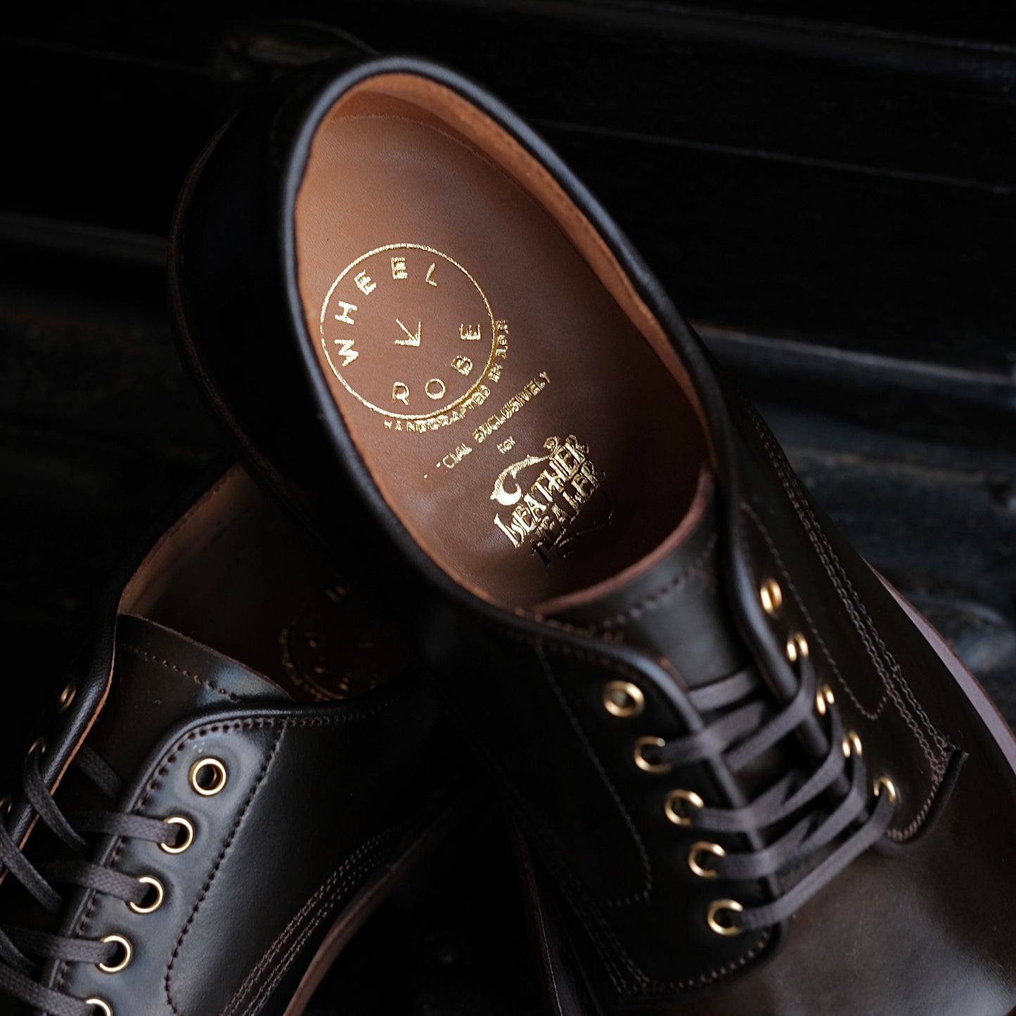 WHEEL ROBE Shell Cordovan Military Shoe
