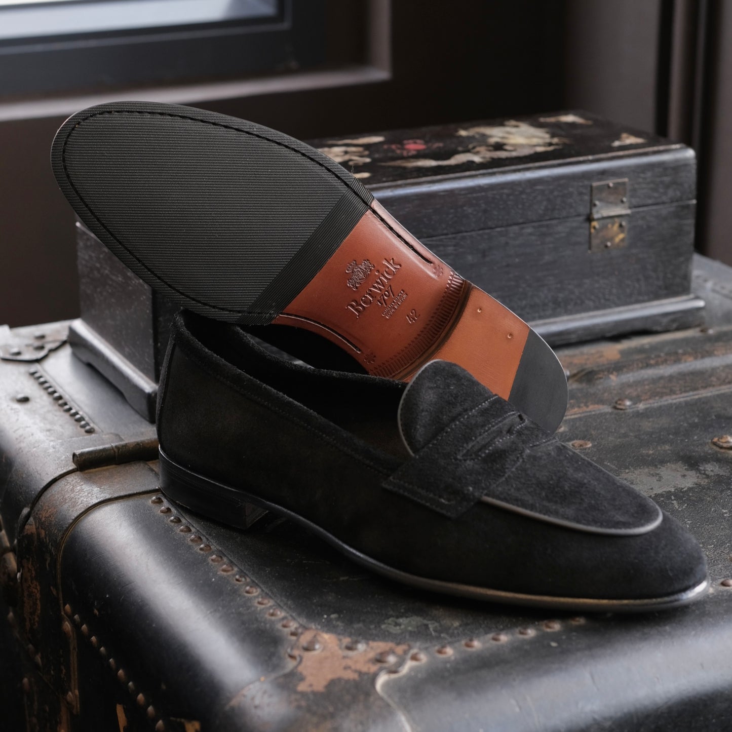 Berwick1707 Unlined Belgian Penny Loafer (5541)