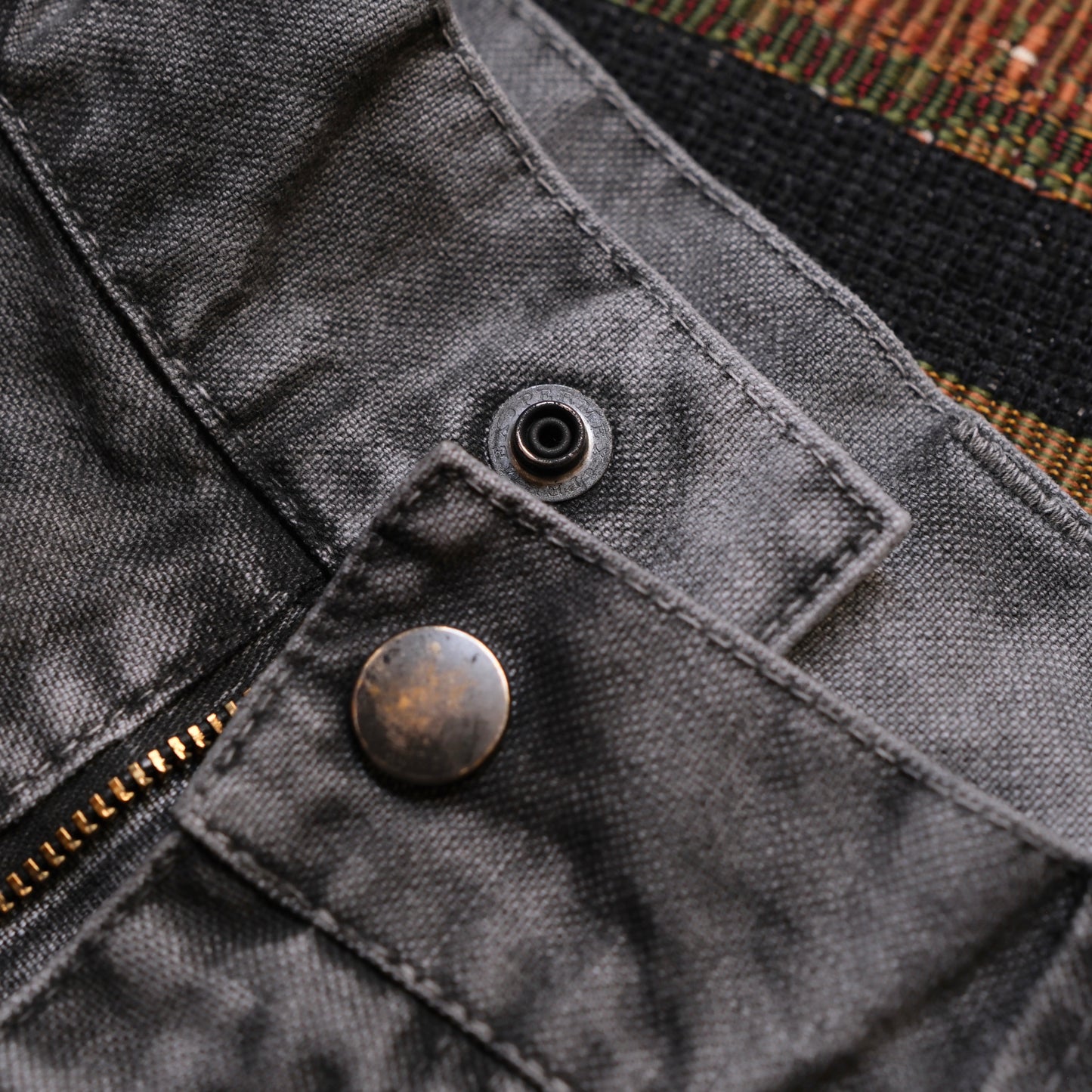 ANACHRONORM Pigment Dyed Duck Painter Pants