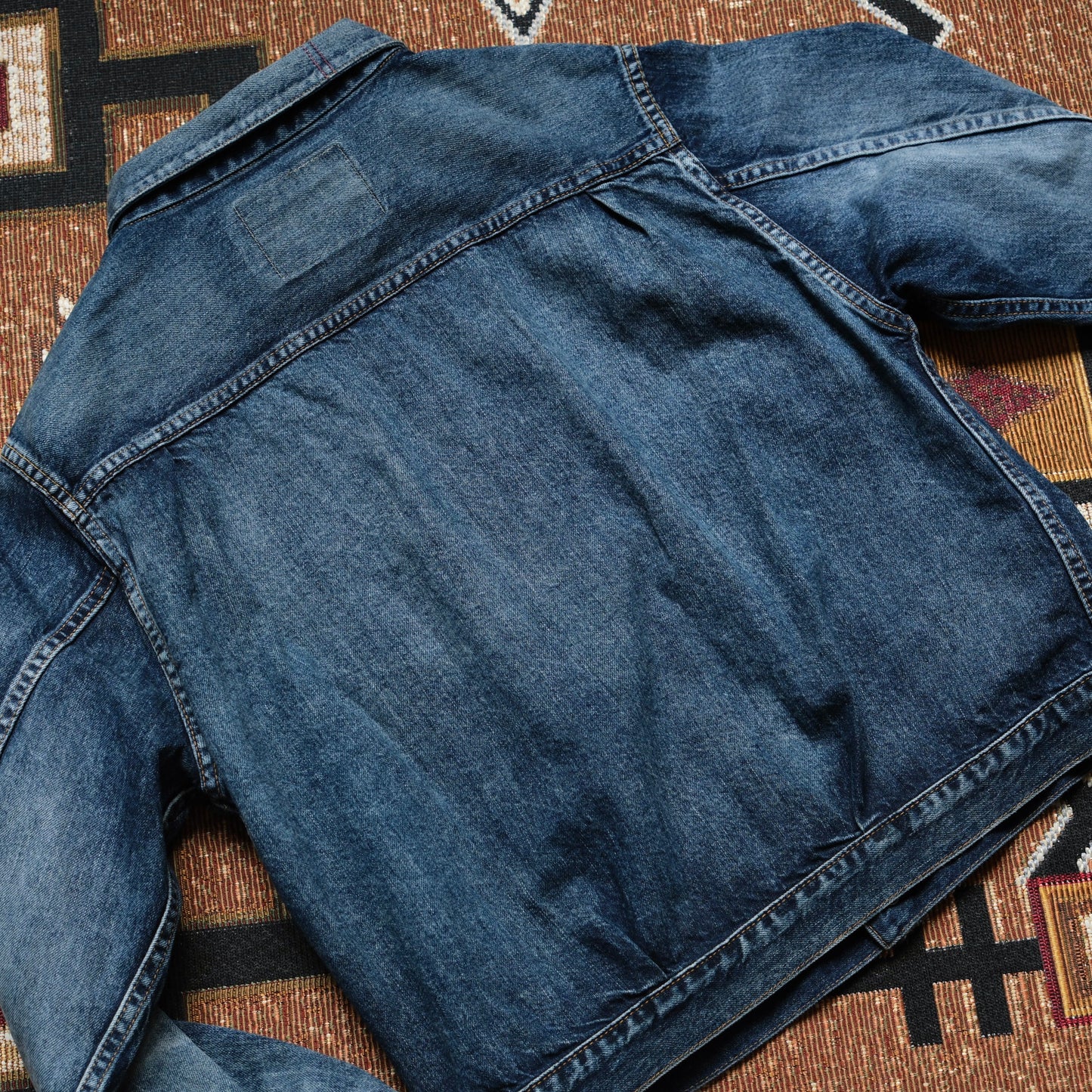 ANACHRONORM Double Pocket Denim Jacket (Aging)