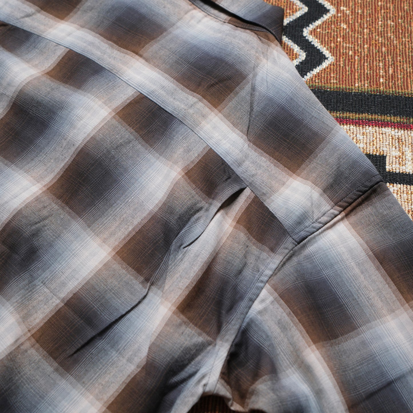 ANACHRONORM Relux Open Color Check Shirt