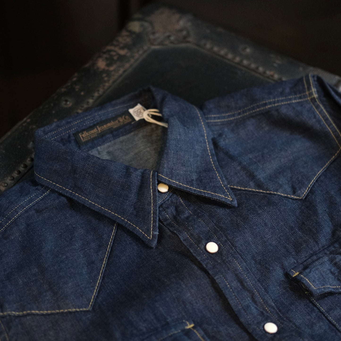 FULL COUNT Denim Western Shirt