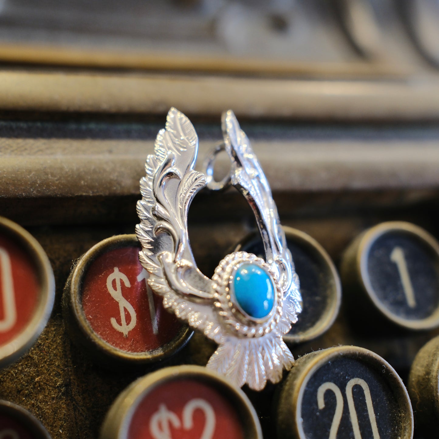 Dear Blossom Turqoise Eagle (E-006)