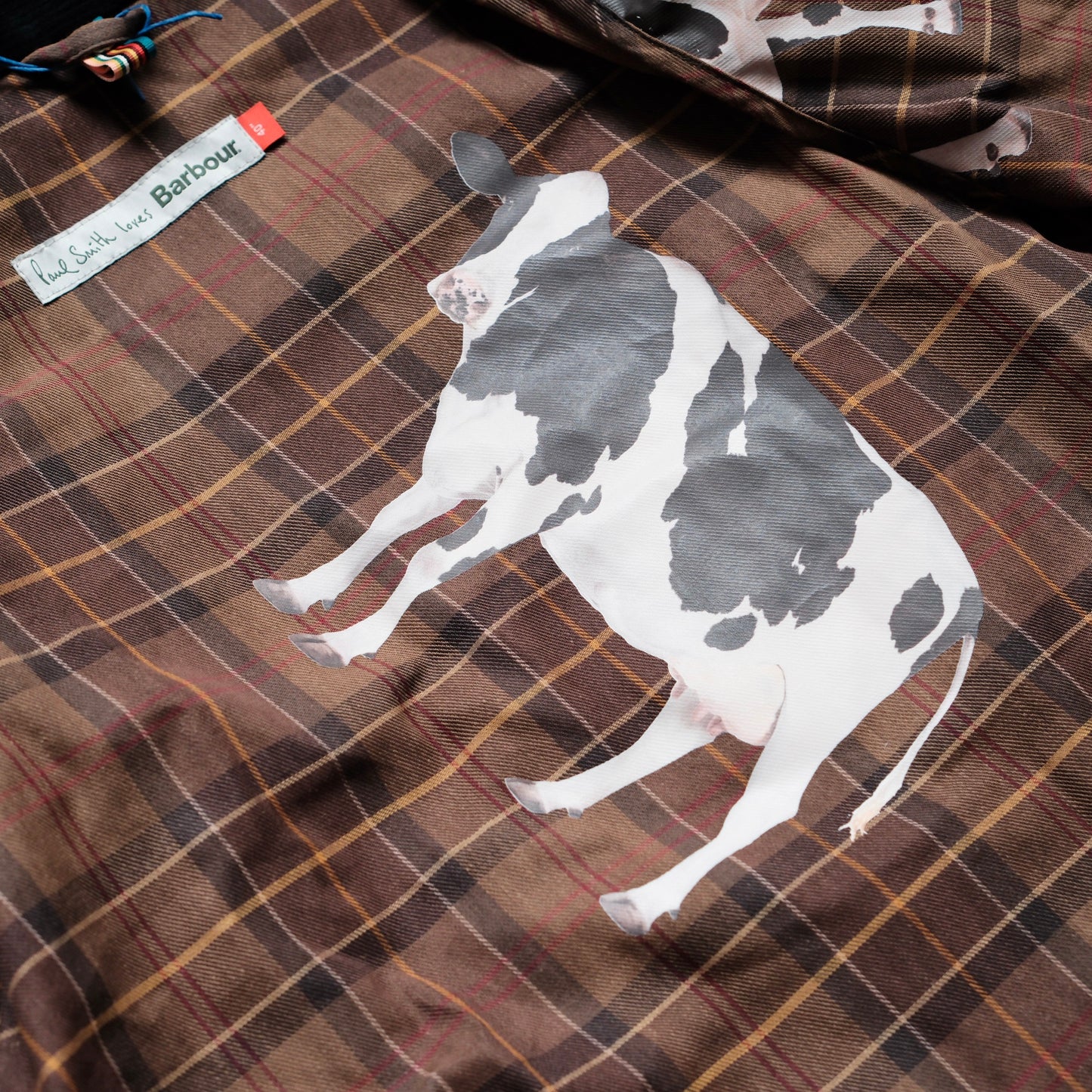 Barbour x Paul Smith Striped OS Bedale Wax Jacket