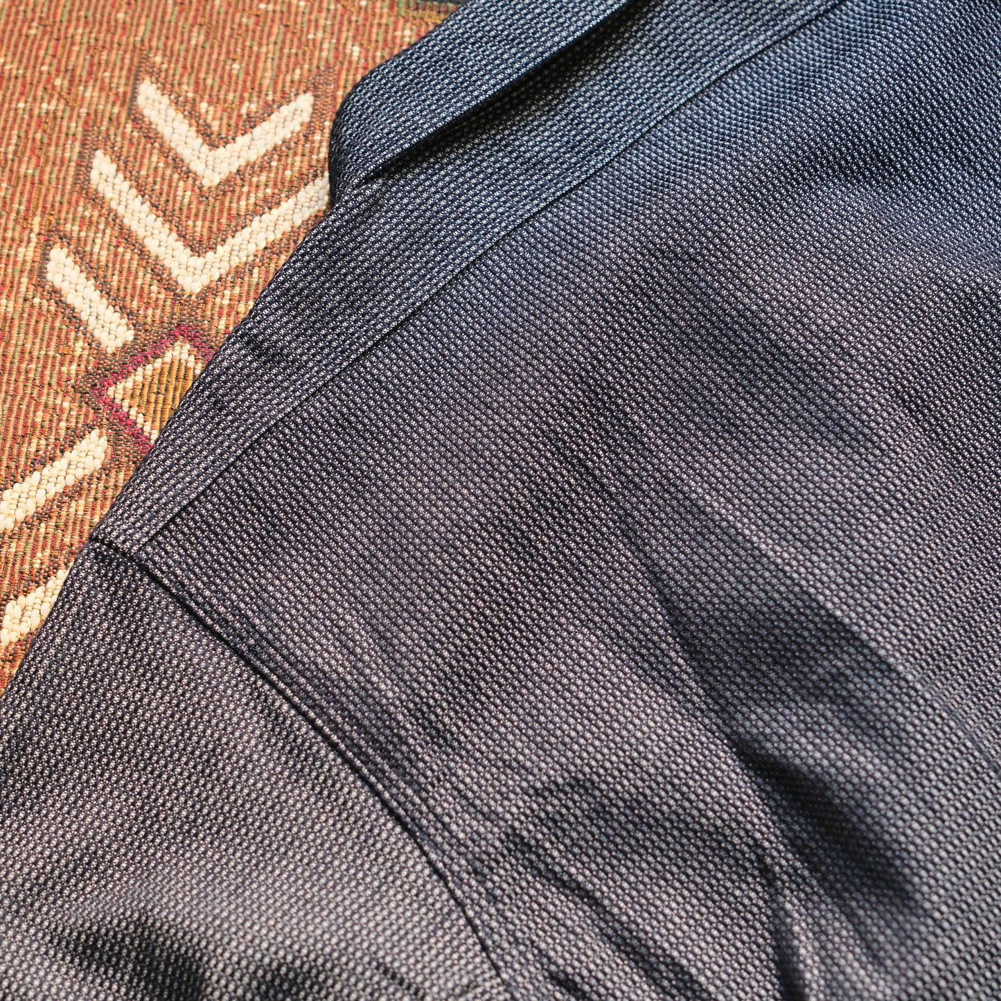 BLACK SIGN 10oz Dobby Denim Open Pocket Work Shirt