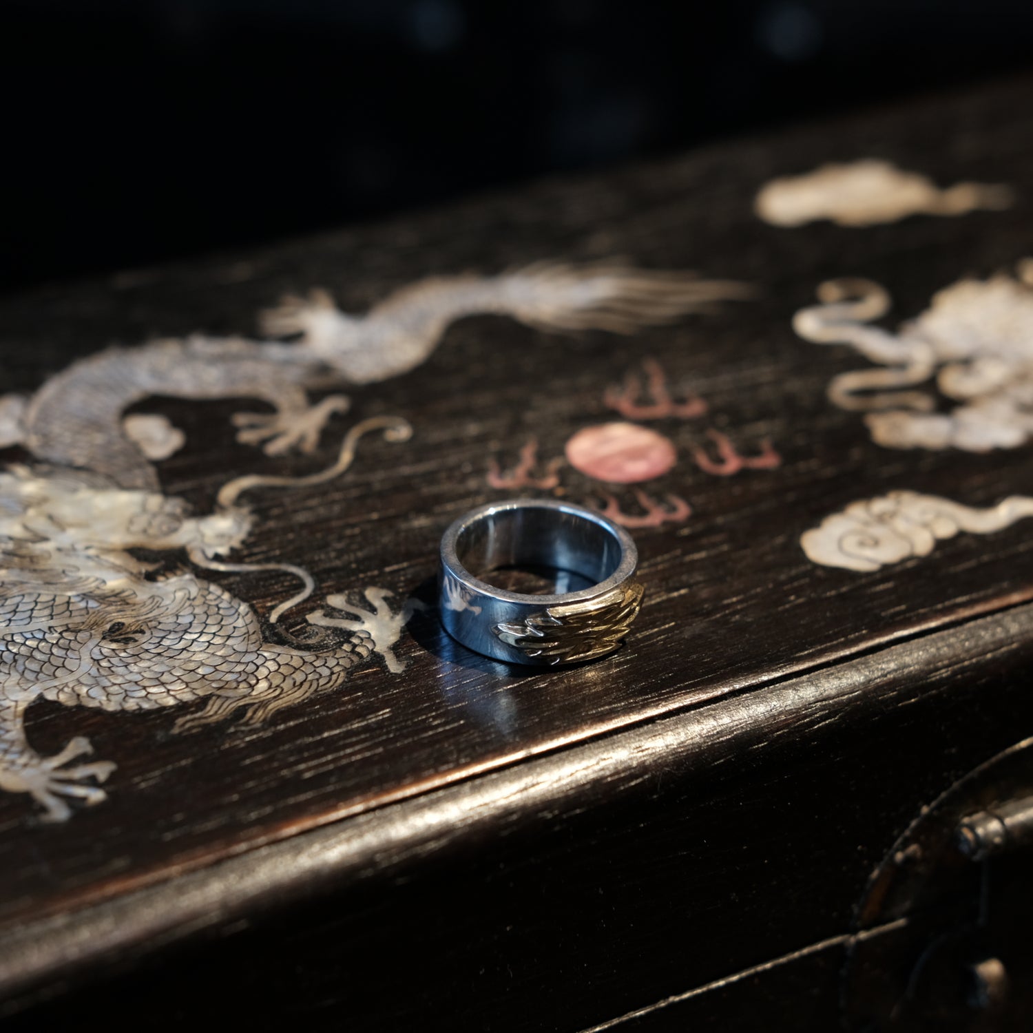 Dear Blossom K18 Gold Chimayo Ring (R-086)
