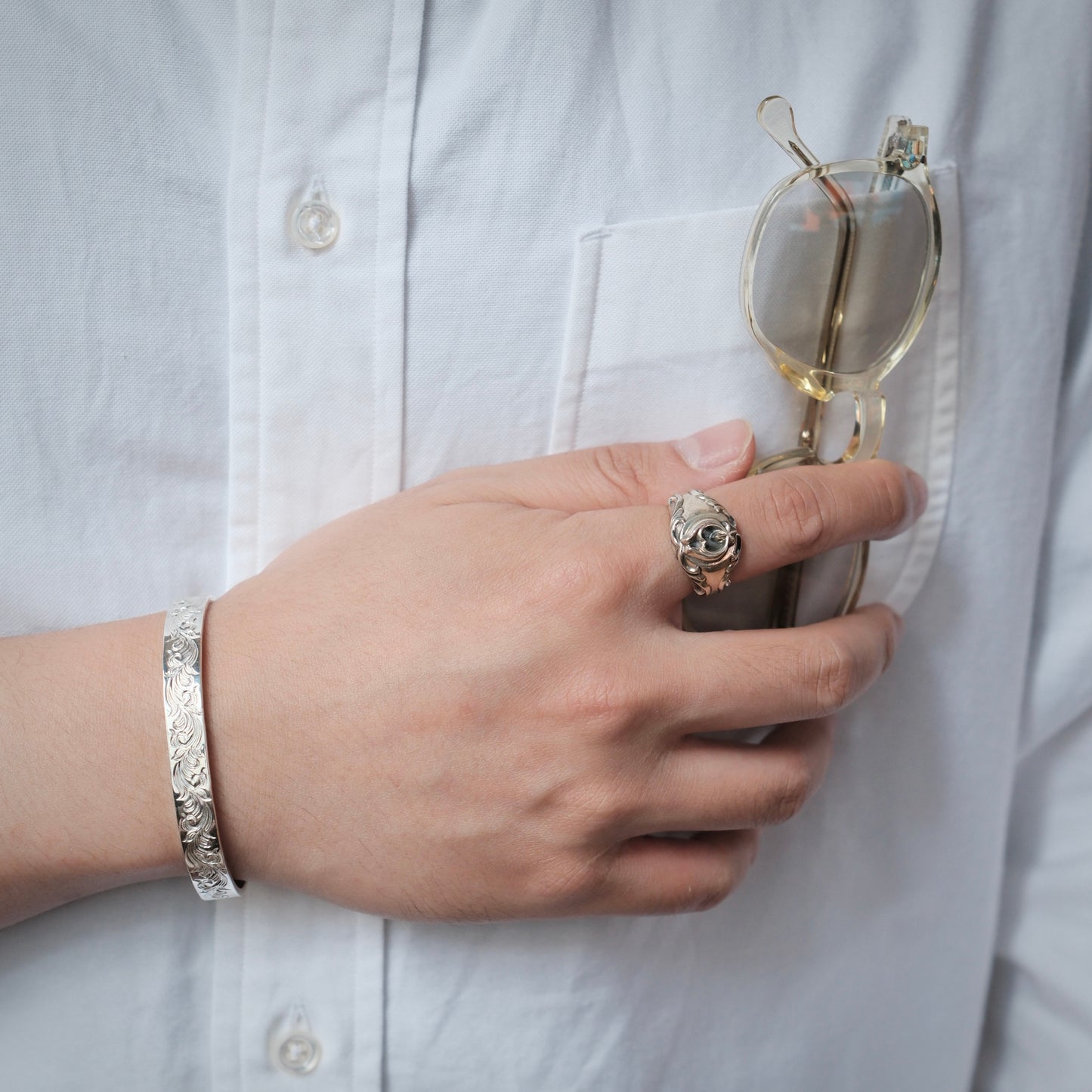 Dear Blossom Karakusa Naja Ring (R-129)
