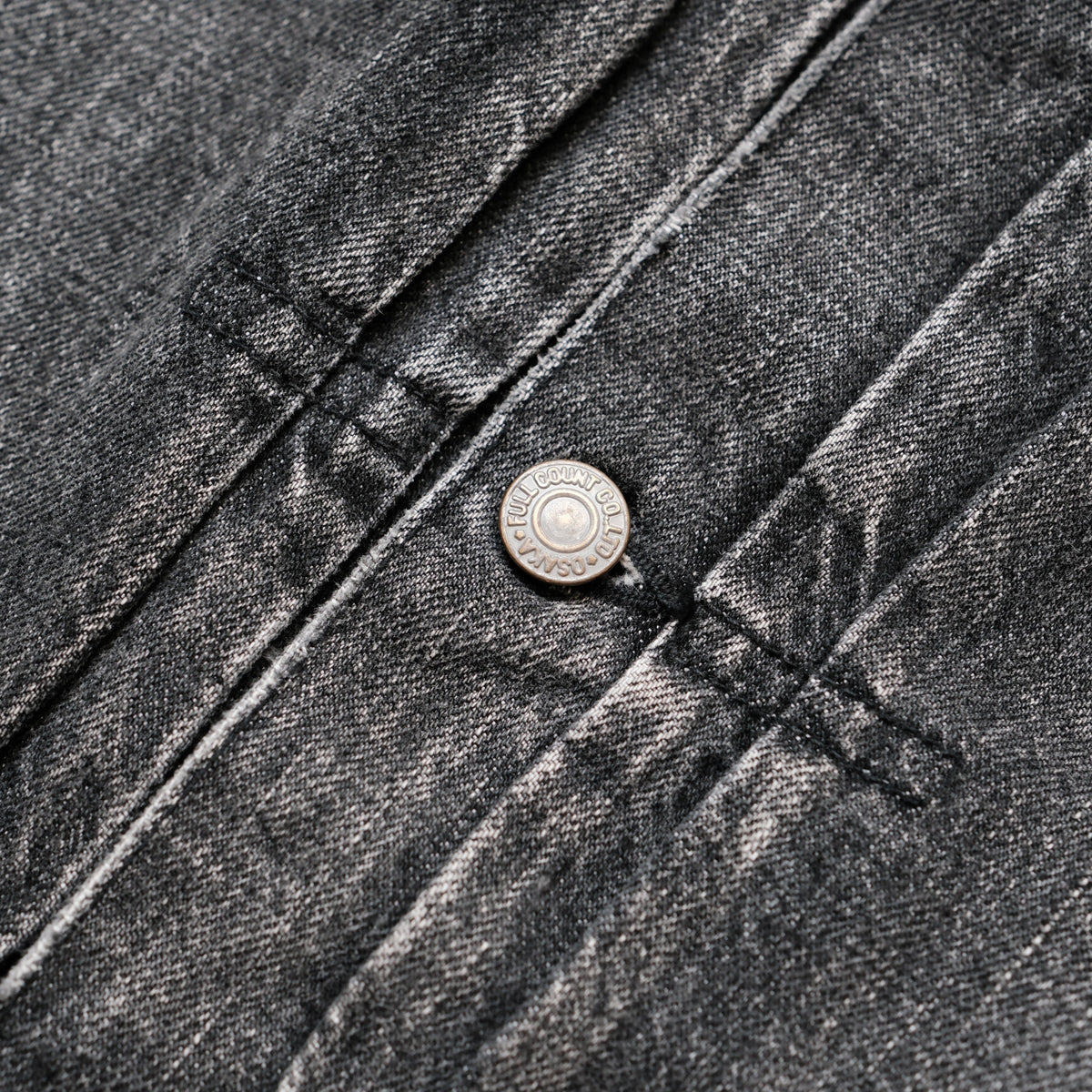 FULL COUNT Type 1 Denim Jacket (2107BKHW)