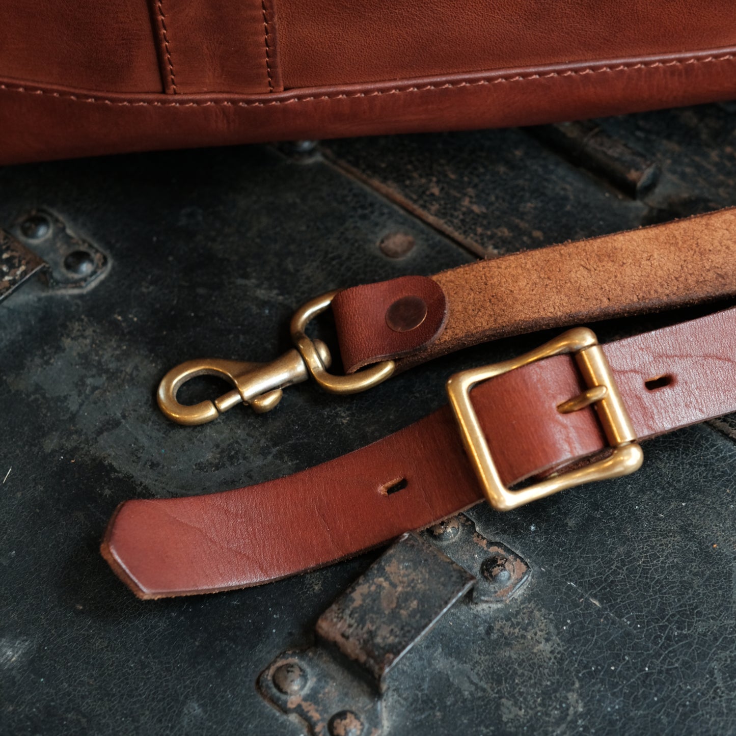 VASCO Leather Boat Tote Bag