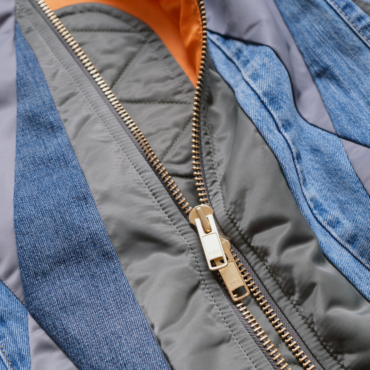 KIMMY Newold Denim Bomber