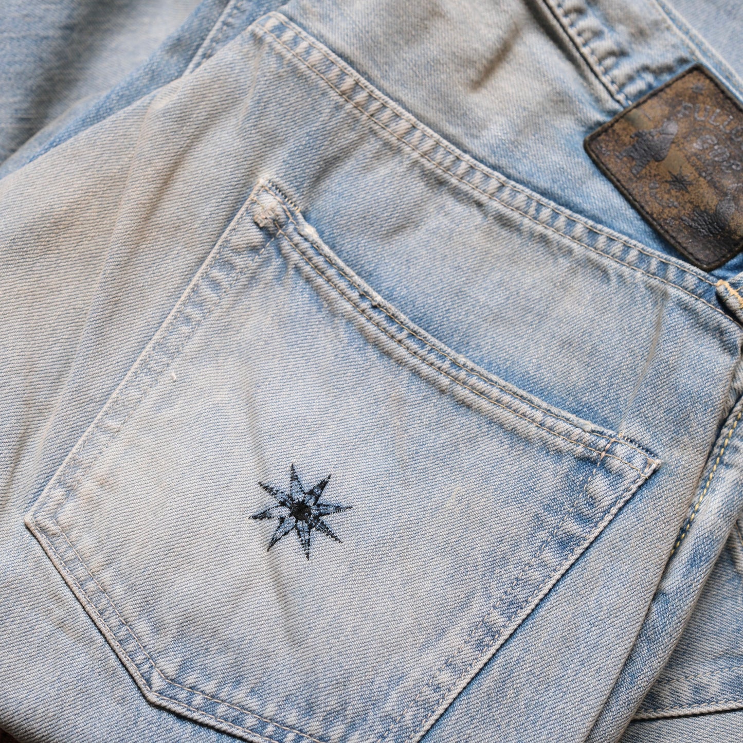 FULL COUNT Wide Denim (Hand Wash)