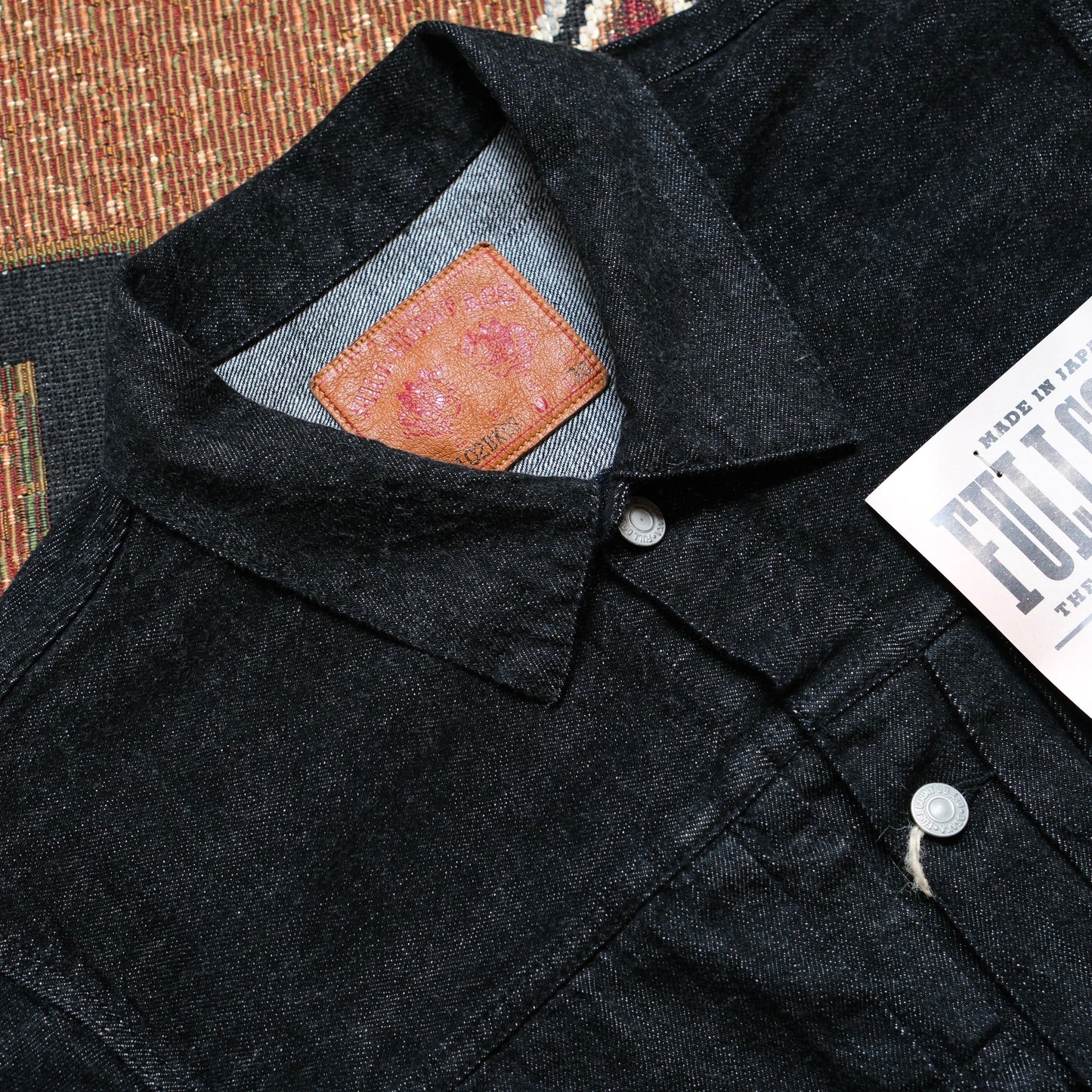 FULL COUNT Type 2 Super Smooth Denim Jacket (2102BKSS)