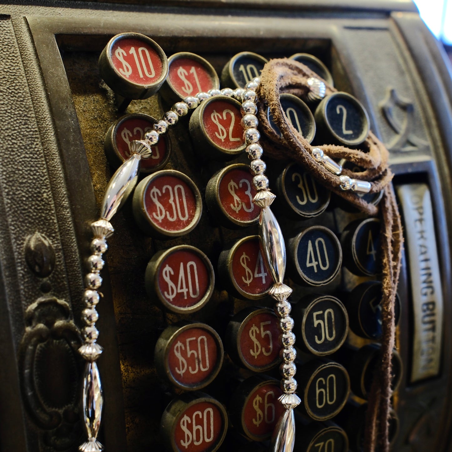 Dear Blossom Silver Beads Necklace