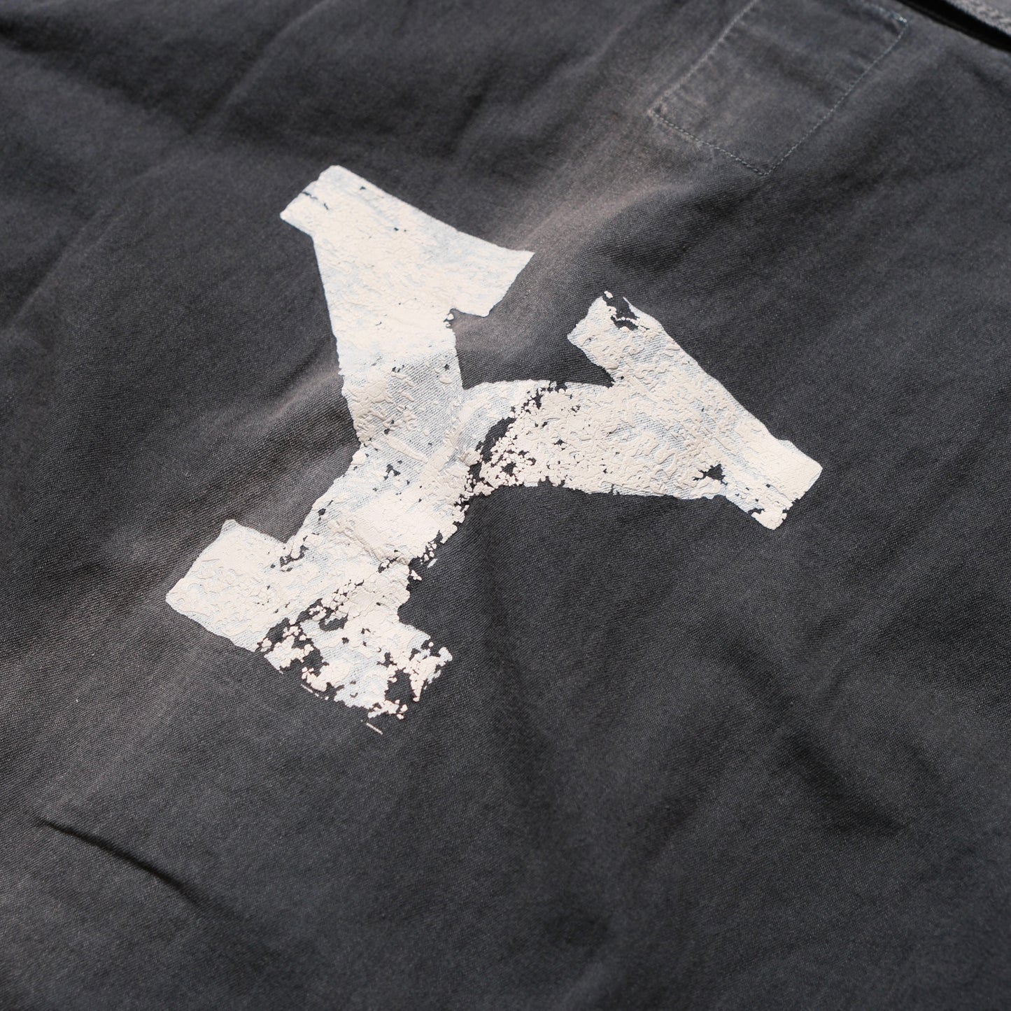 FULL COUNT US Army Denim Pullover Shirt (Vintage Effect)