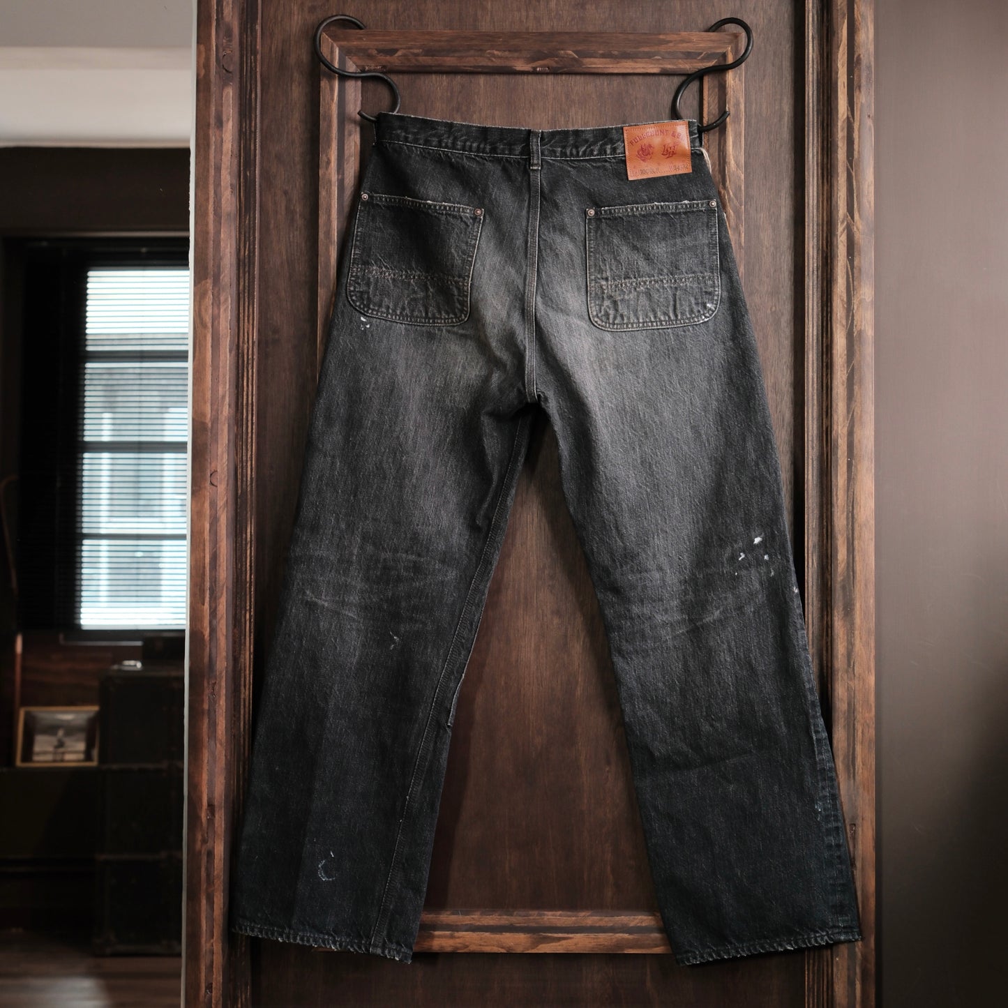 [PRE-ORDER] LEATHER HEALER x FULL COUNT Vintage Washed Distressed Double Knee Selvedge Denim (LH 10th Anniversary Limited Edition)