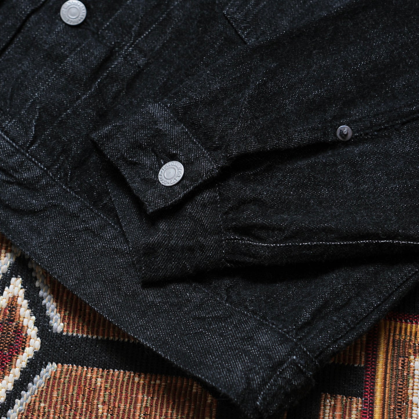 FULL COUNT Type 2 Super Smooth Denim Jacket (2102BKSS)