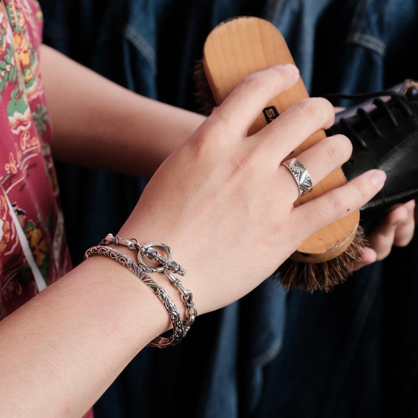 Dear Blossom Silver Bracelet (BR-008)