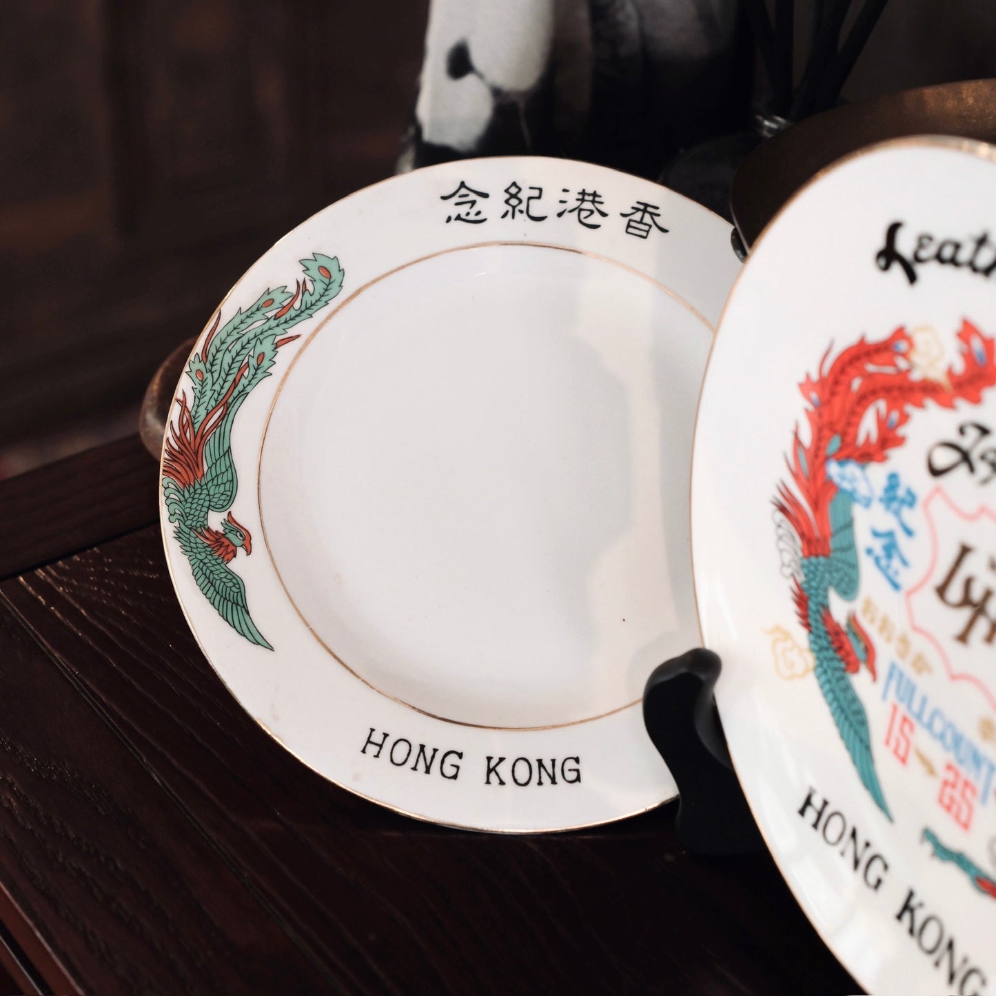 [PRE-ORDER] LEATHER HEALER x FULL COUNT Dragon & Phoenix Souvenir Jacket & Souvenir Porcelain Plate Set (LH 10th Anniversary Limited Edition)