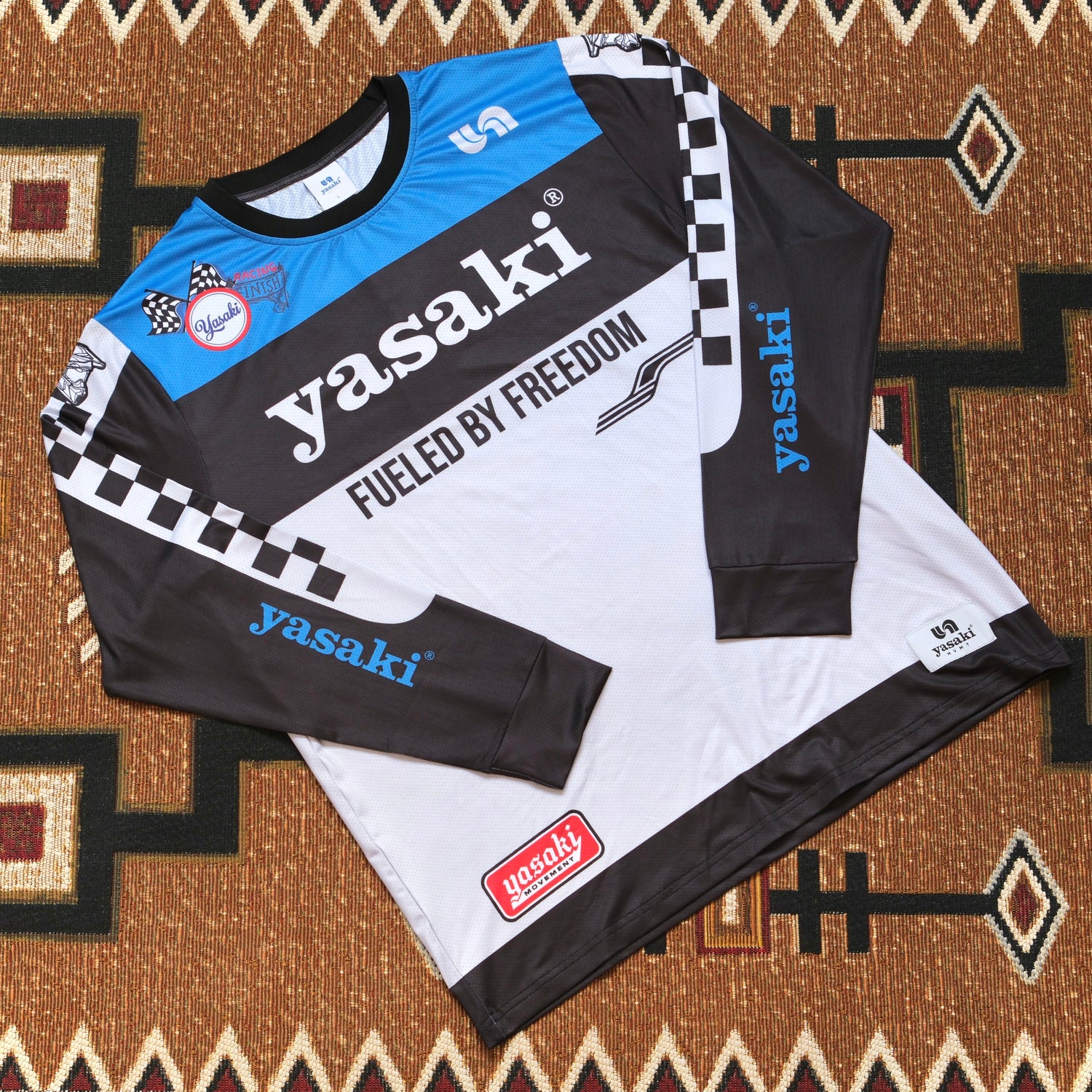 Yasaki Checkered Flag MX Racing Jersey YAS022
